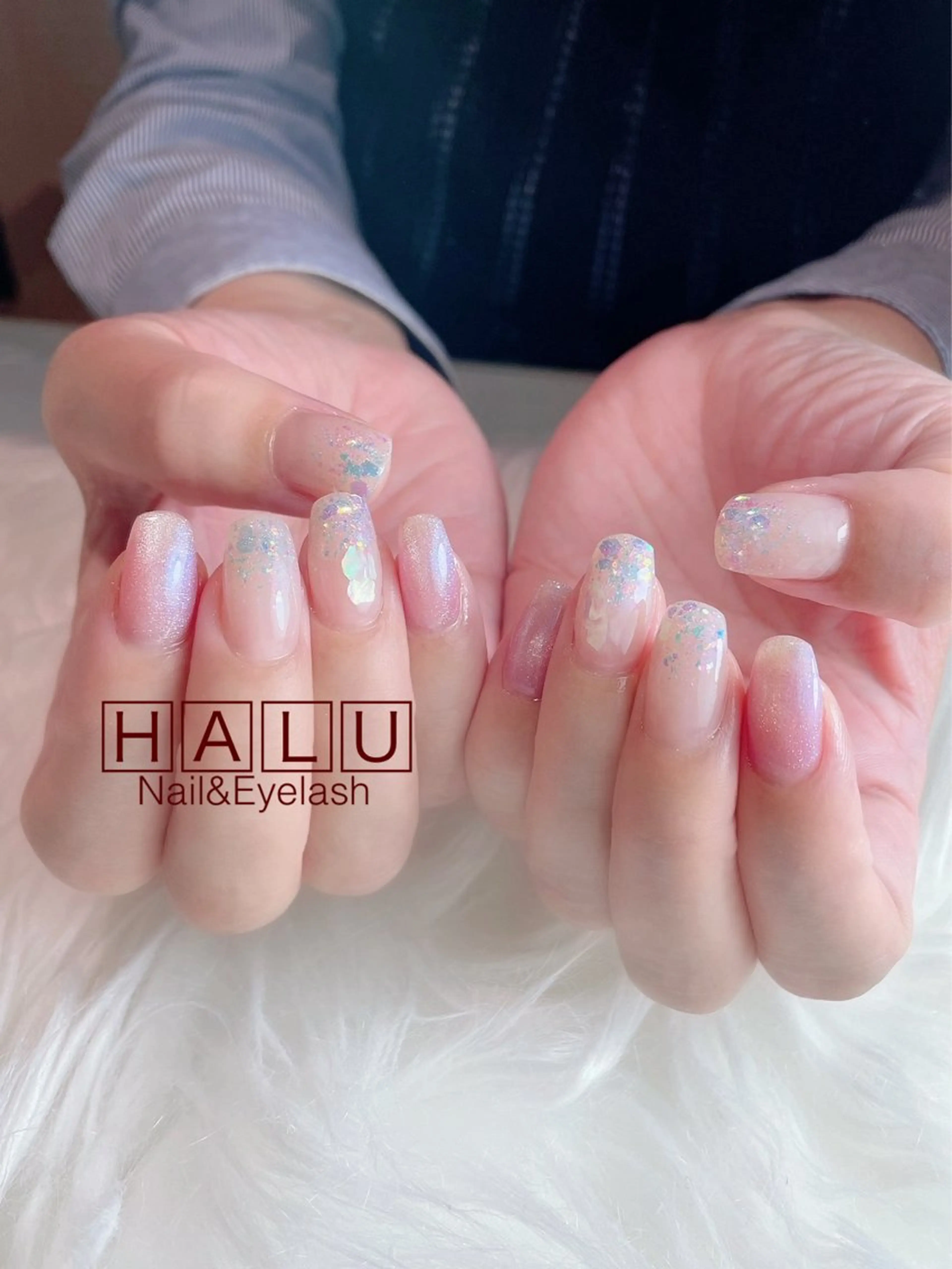 ネイル キラキラネイル HALU ハルのネイルデザイン