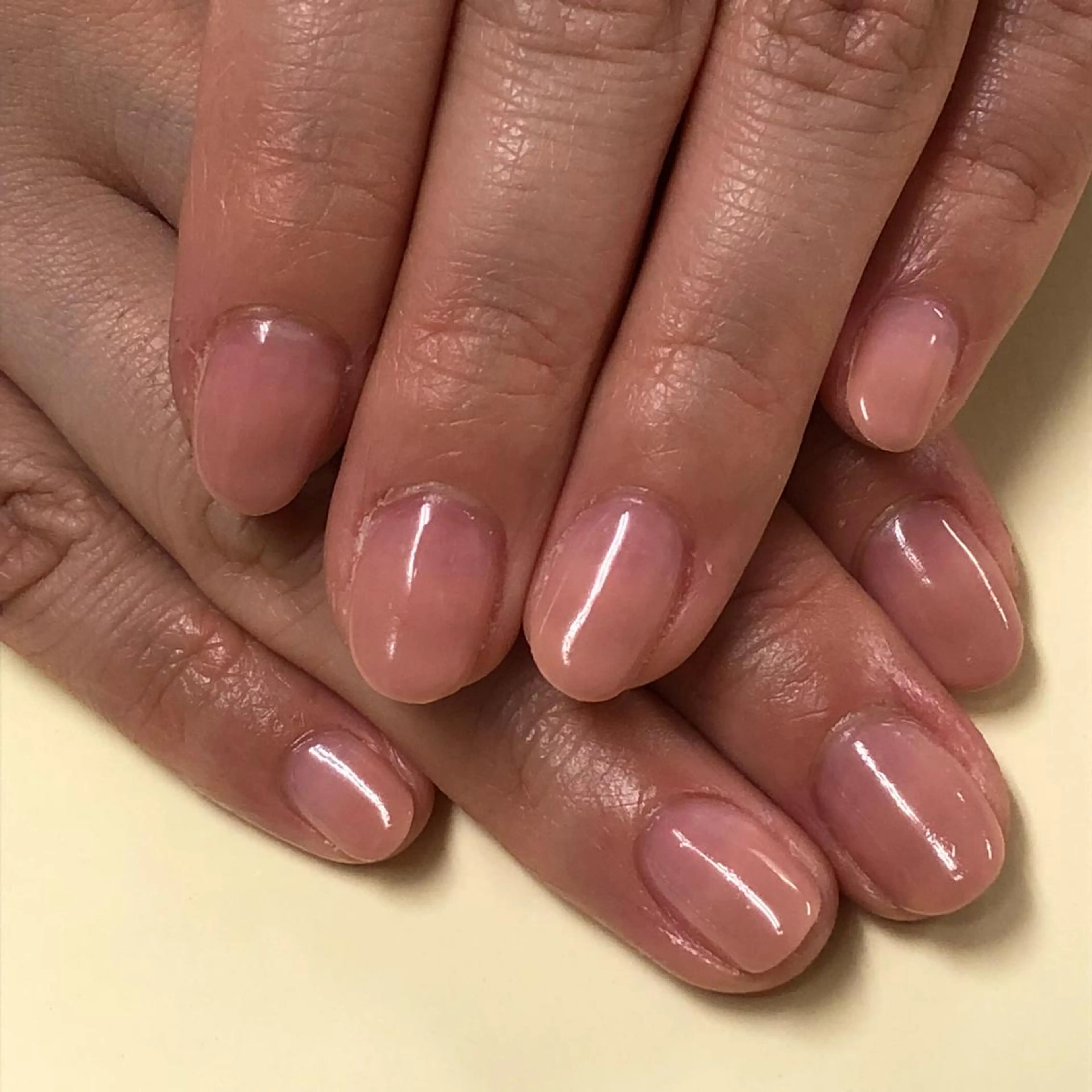 ネイル ピンク ピンクベージュ KIREIE NAILSのネイルデザイン