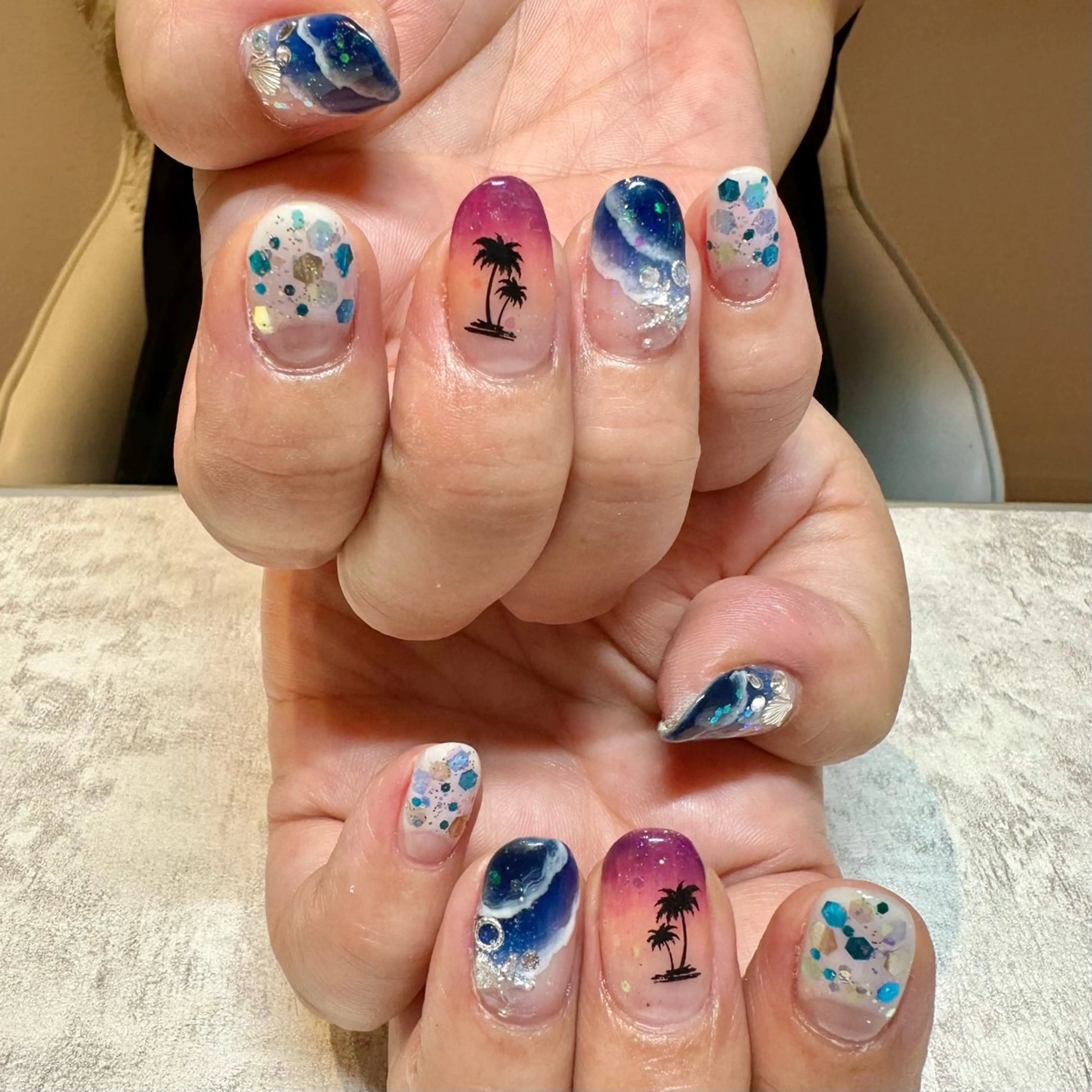 ネイル ハンドネイル Tocowaka マエダのネイルデザイン