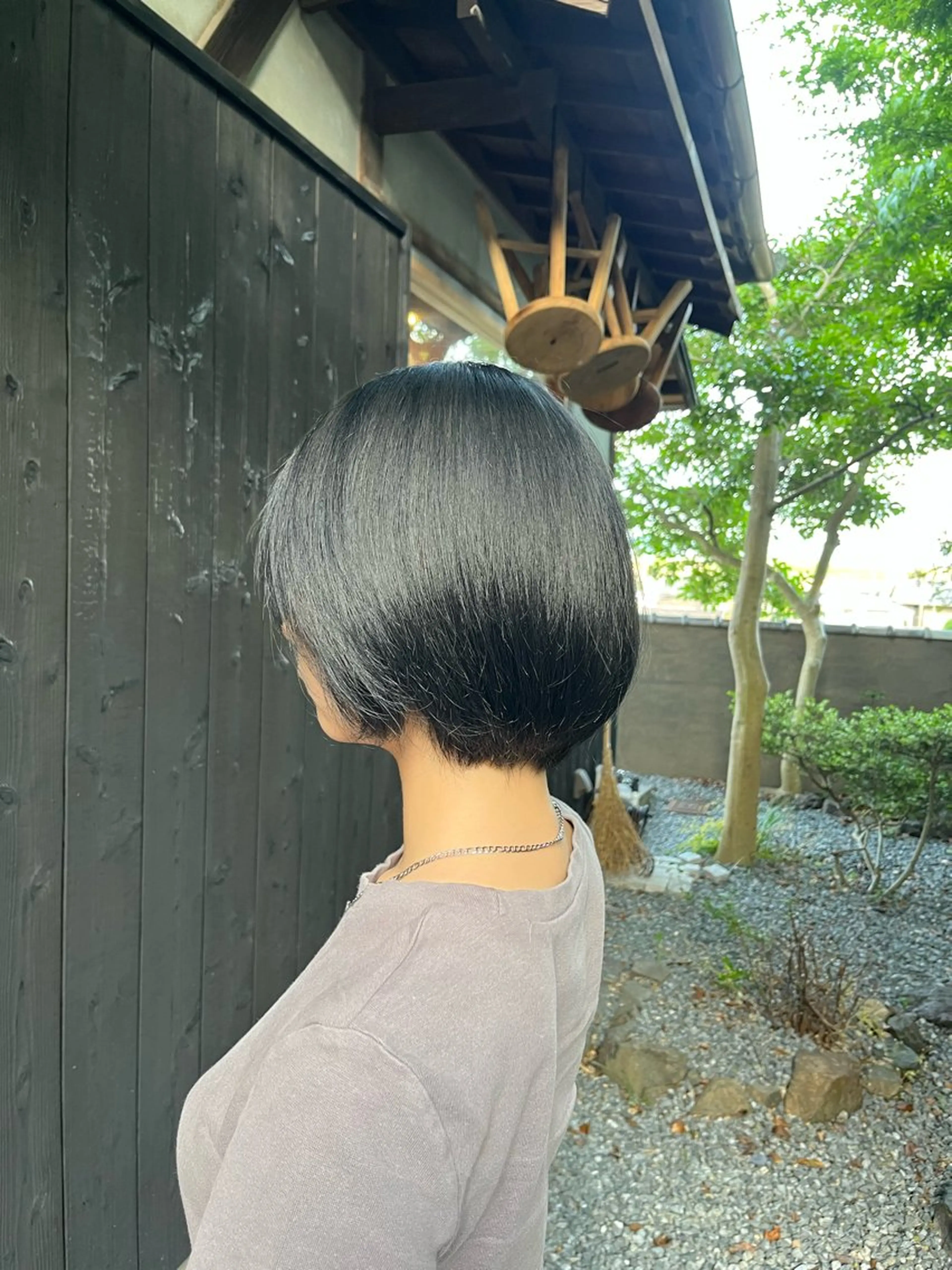 カラー 林 萌々のヘアスタイル