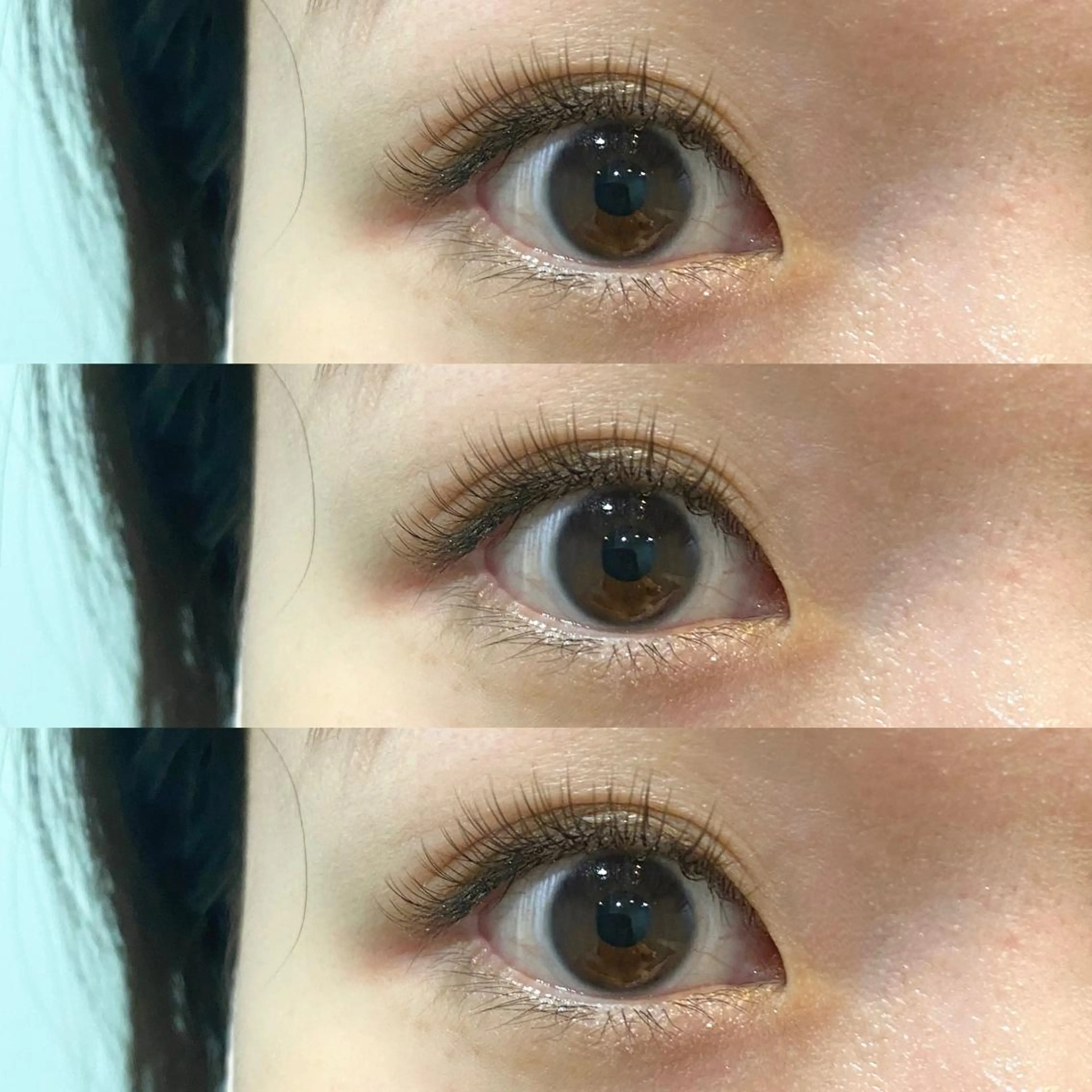 マツエク・マツパ Cカール カラーマツエク キュート K a N aのマツエク・マツパデザイン