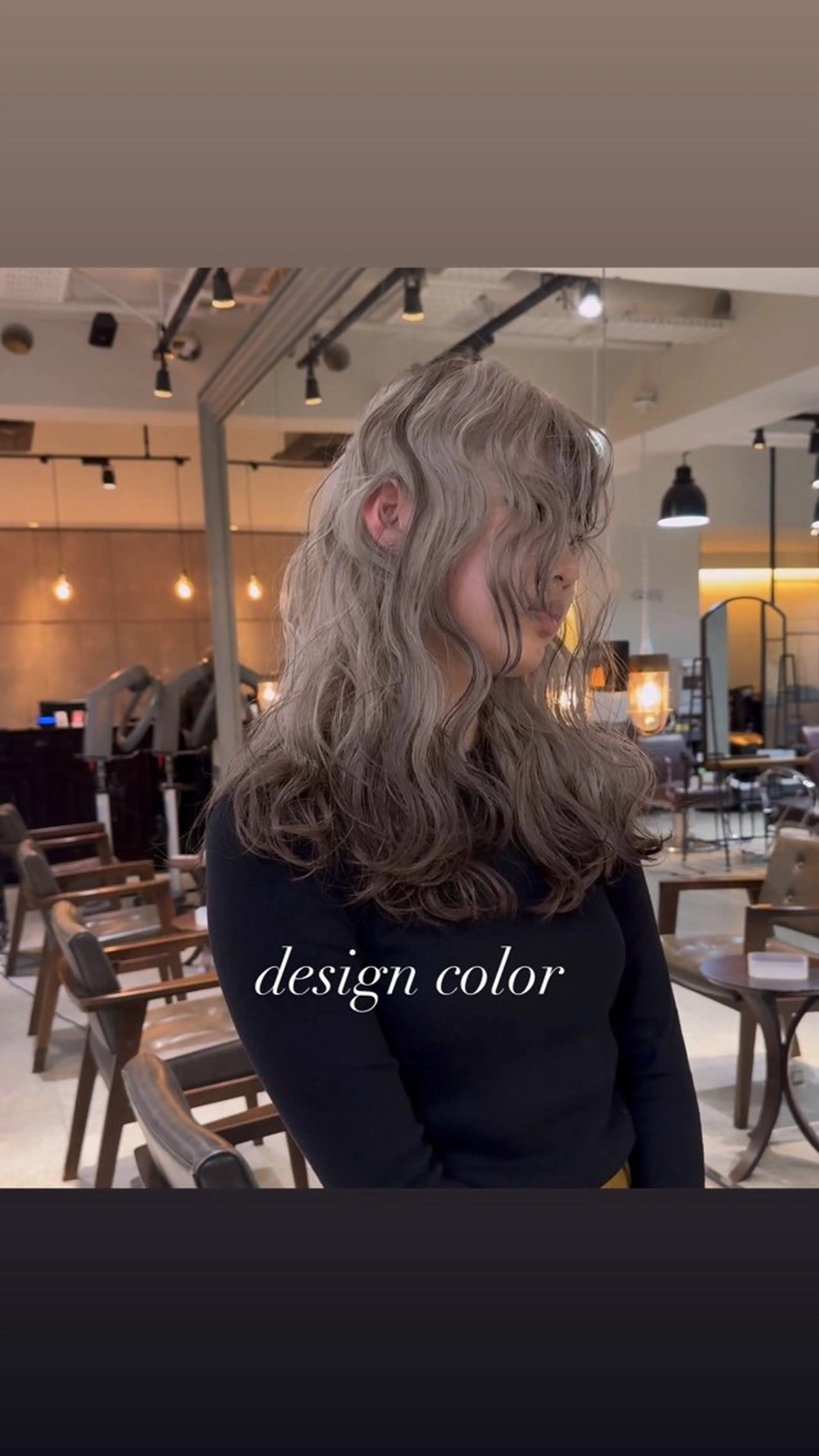 セミロング カラー カット ヘアカラー トリートメント ヘアセット 💜ハイトーン💛 マジカルかいちゃんのヘアスタイル