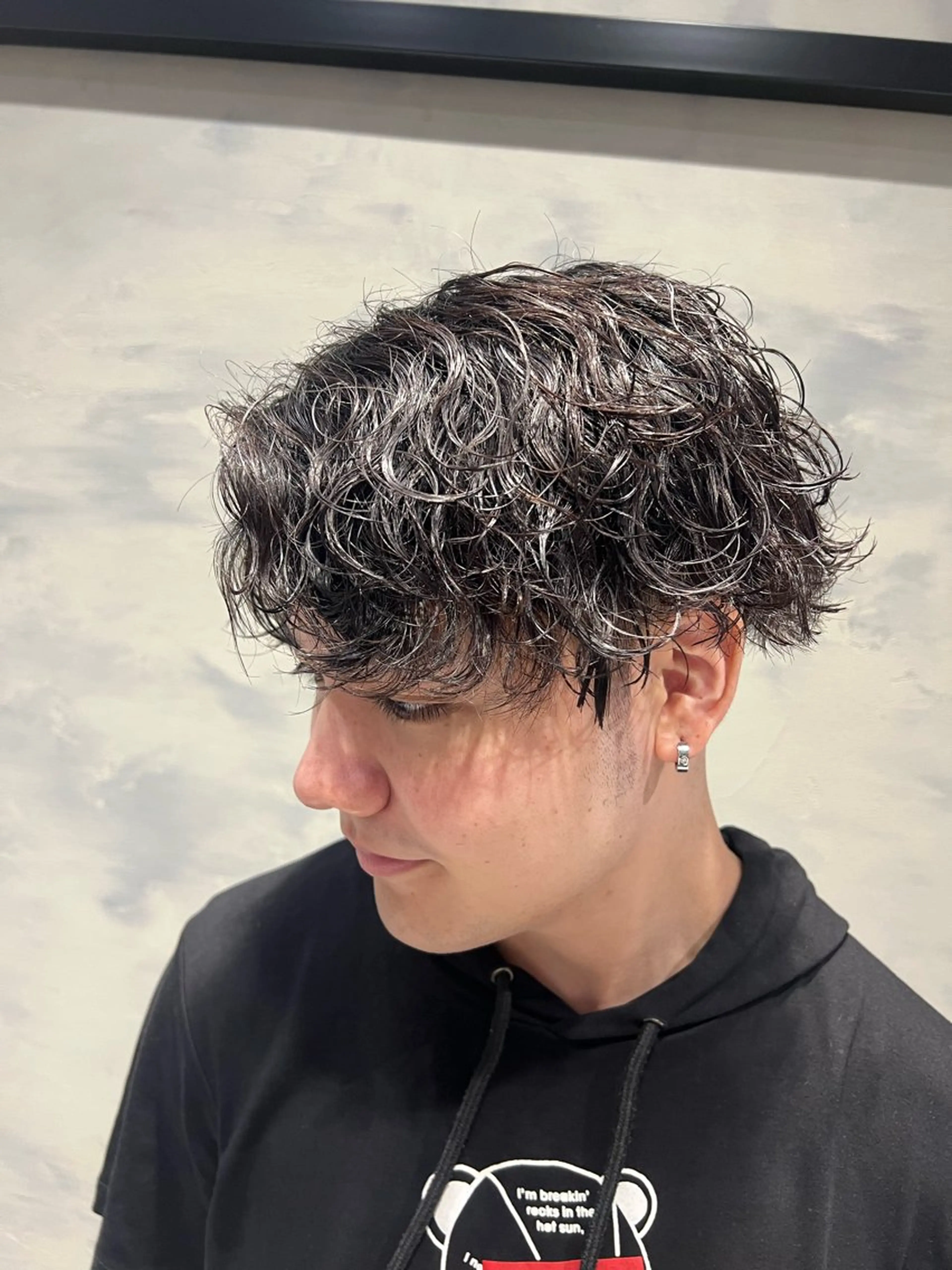 ショート カット パーマ バレイヤージュ職人 🔥代表YU-SHIのヘアスタイル