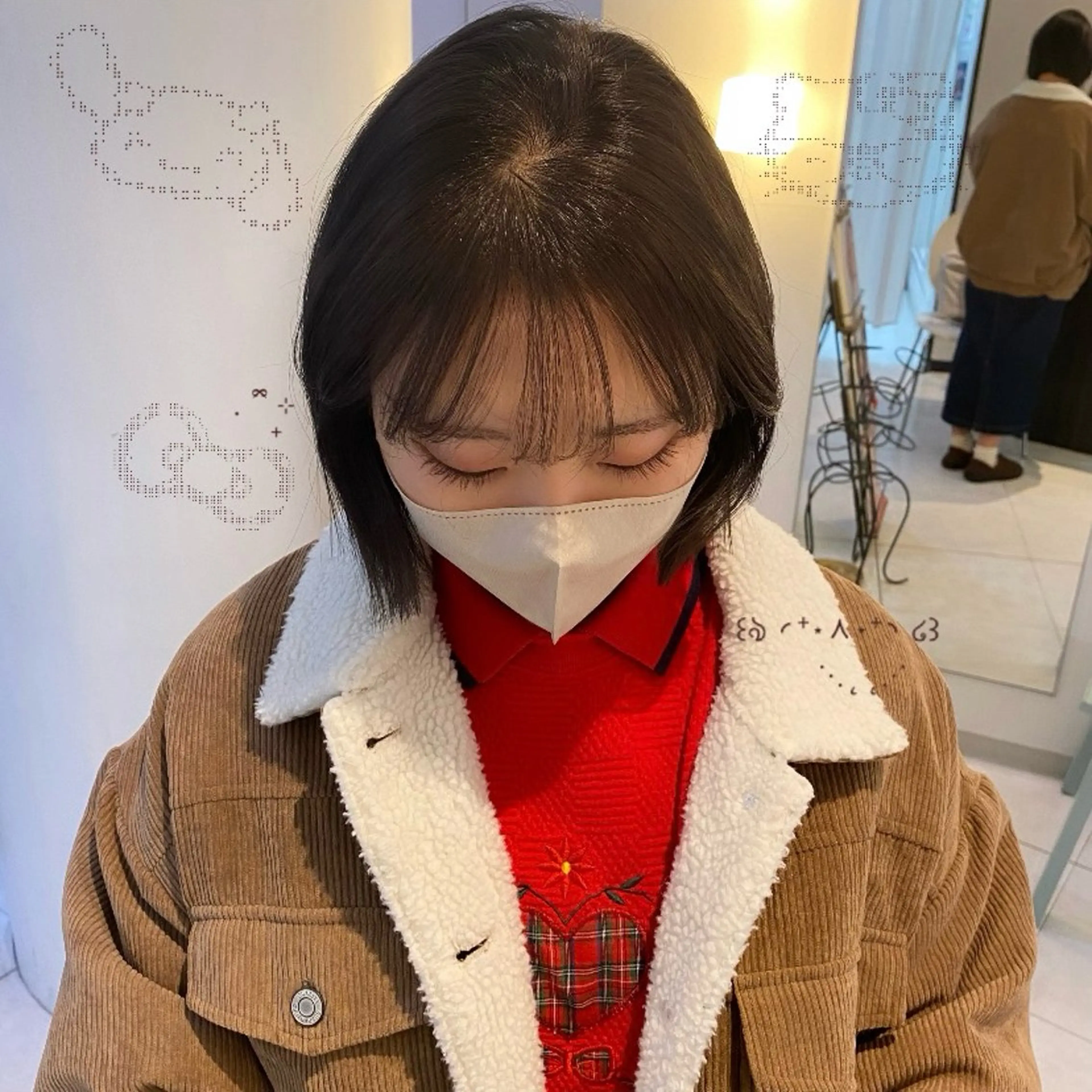 ショート カラー ブリーチ 透明感カラー カット ヘアカラー トリートメント mai / linoah˚✧のヘアスタイル