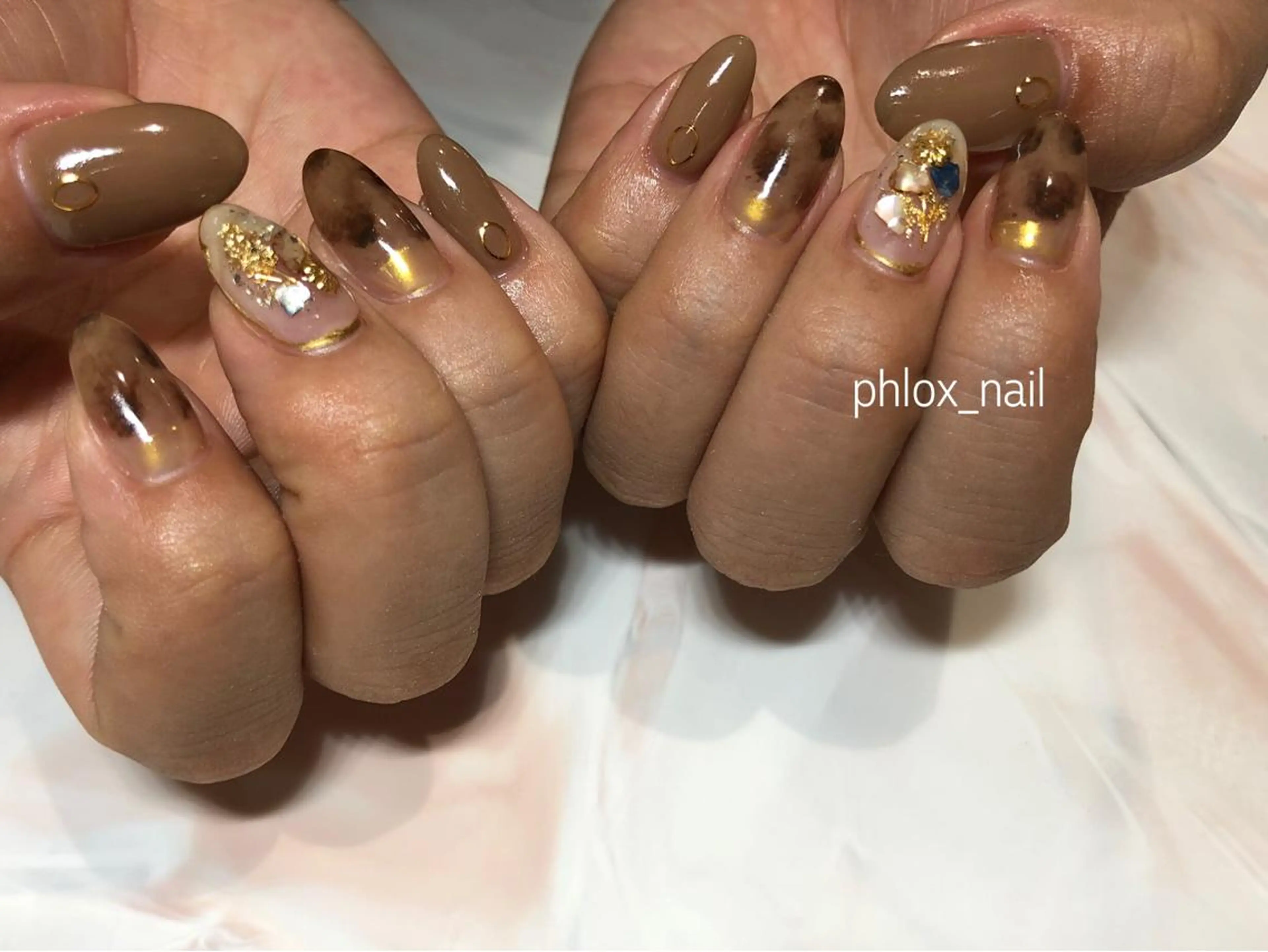 ネイル s/w ＿shokoのネイルデザイン