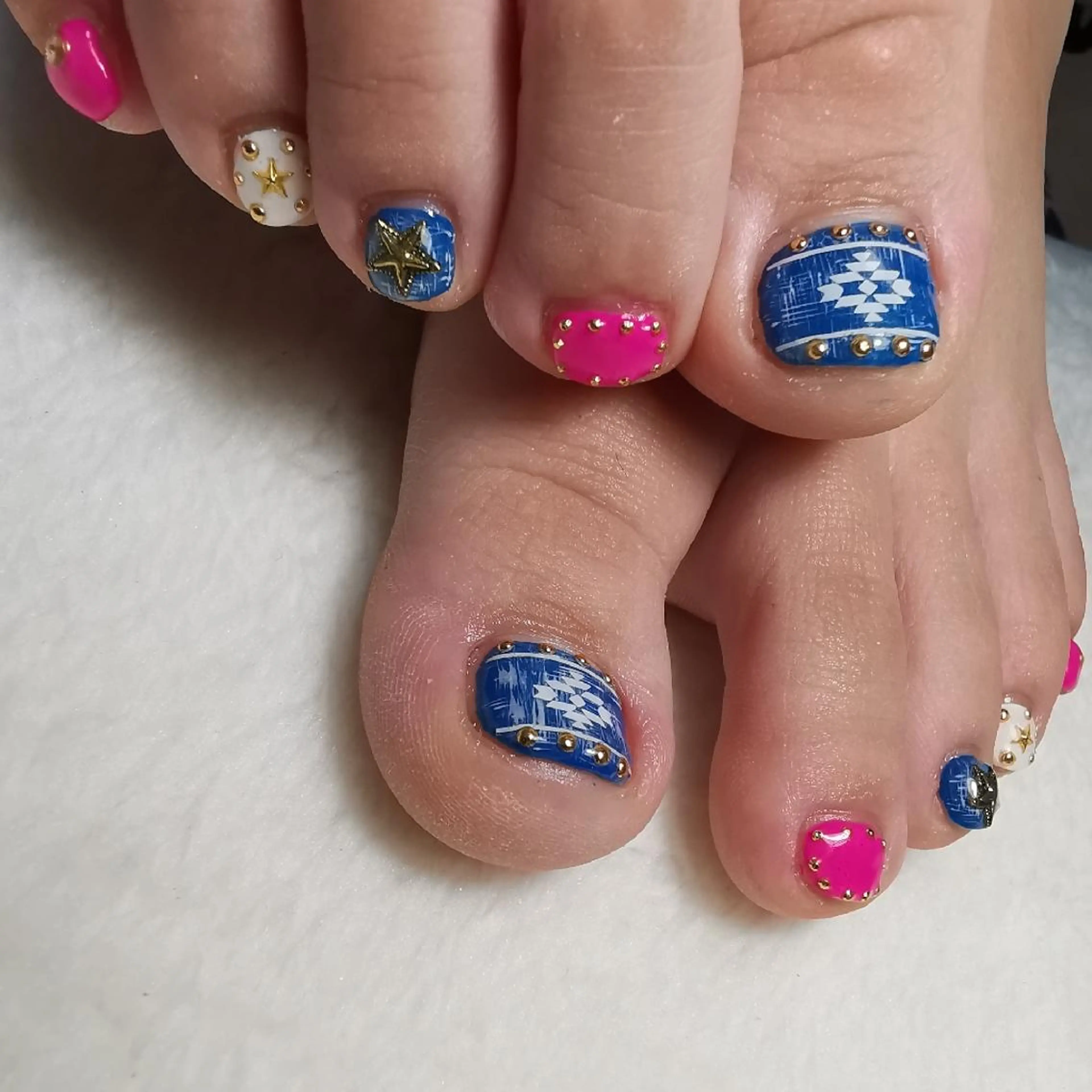 ネイル 持ち込み フットネイル reve あやののネイルデザイン