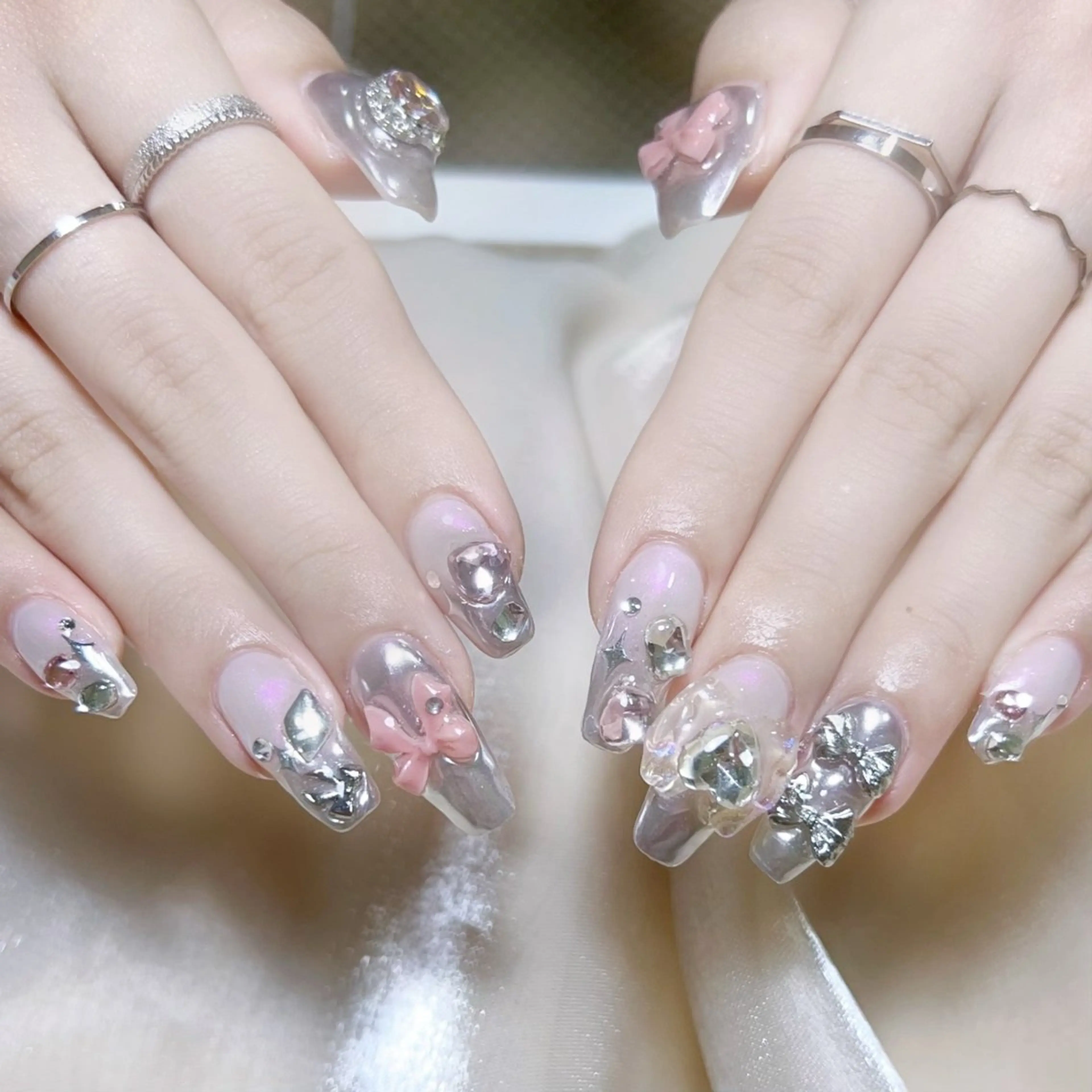 ネイル 持ち込み ハンドネイル NAILサロン 木にいるのネイルデザイン