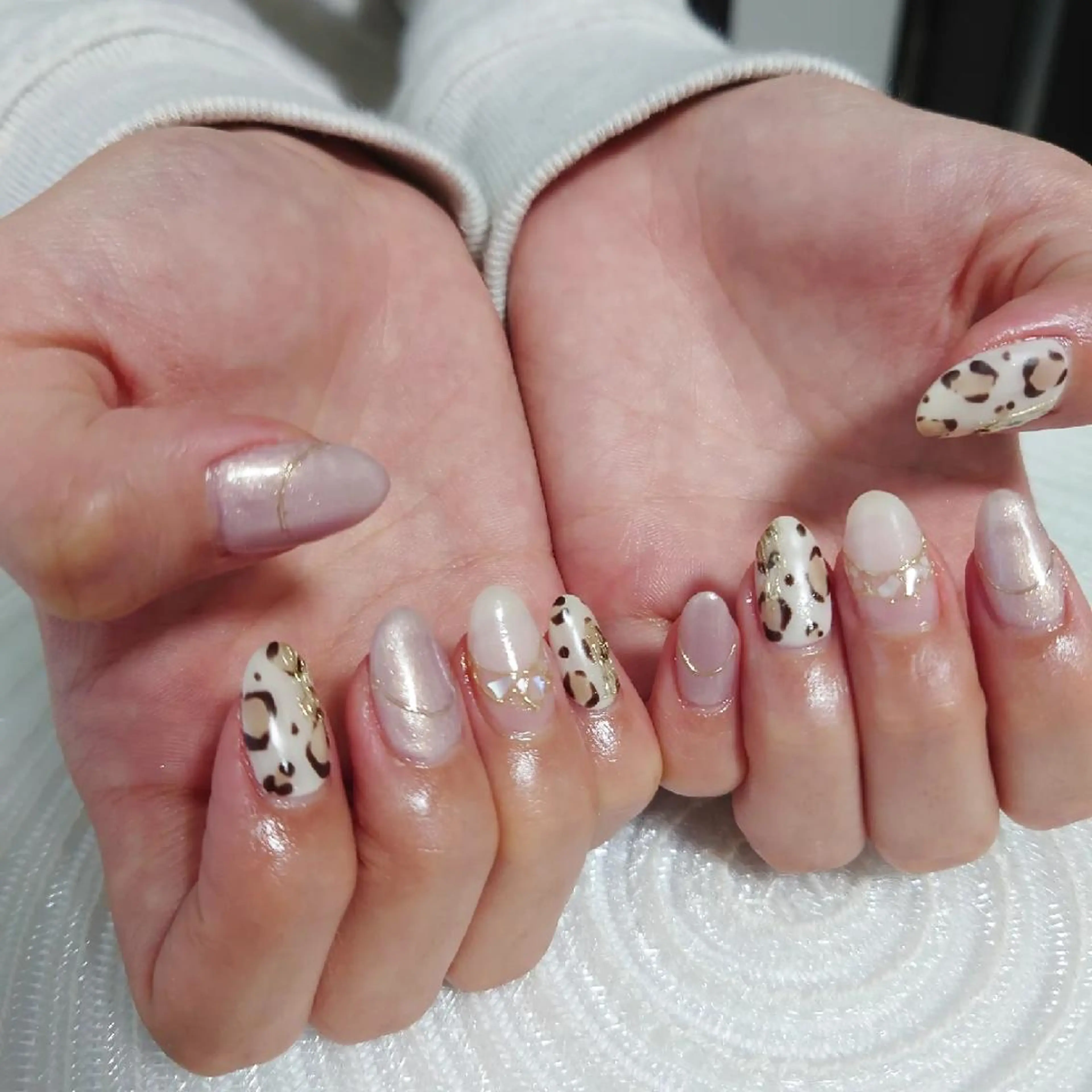 ネイル アニマル柄 NailSalon Kotillのネイルデザイン