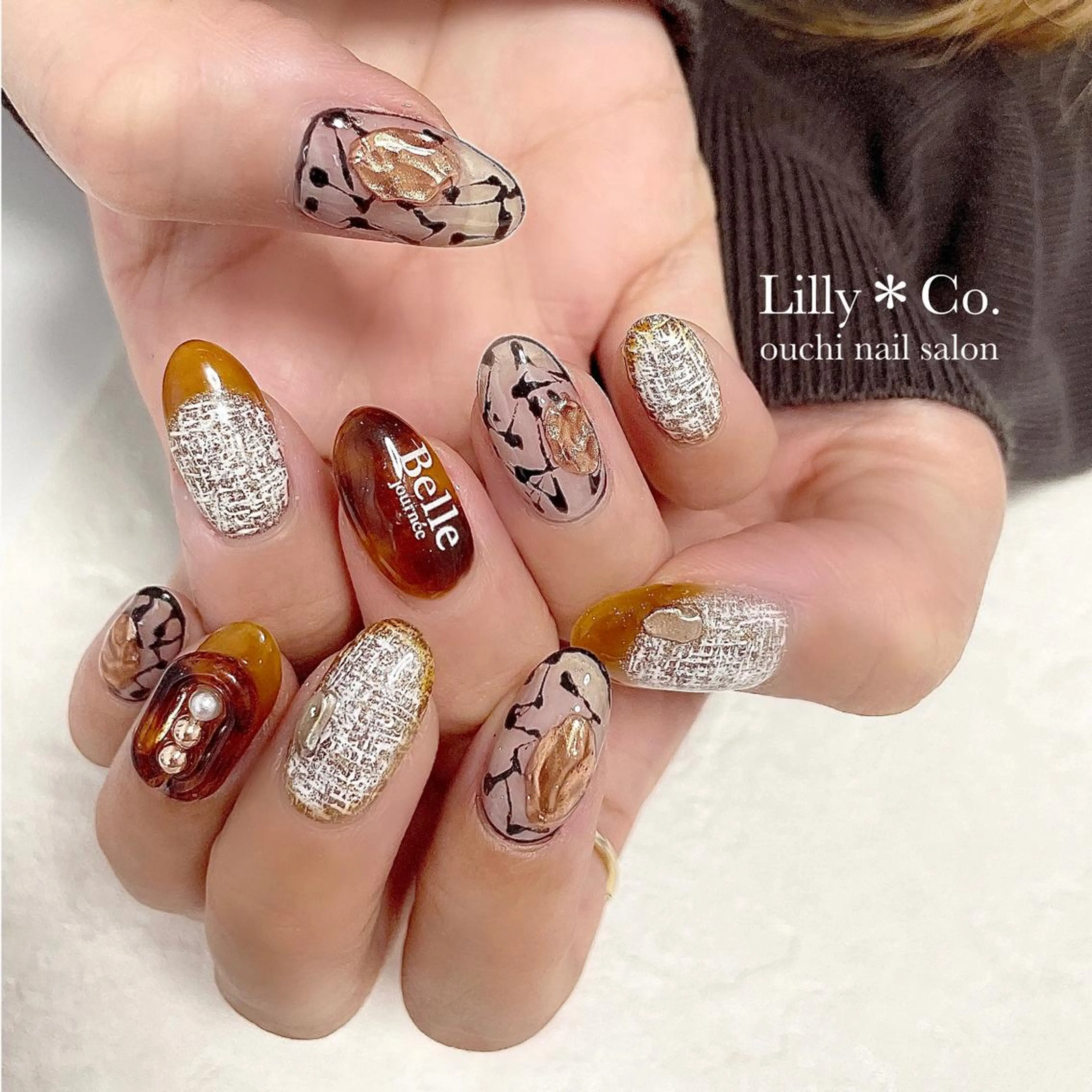 ネイル ハンドネイル ハンドケア Lilly Co.のネイルデザイン