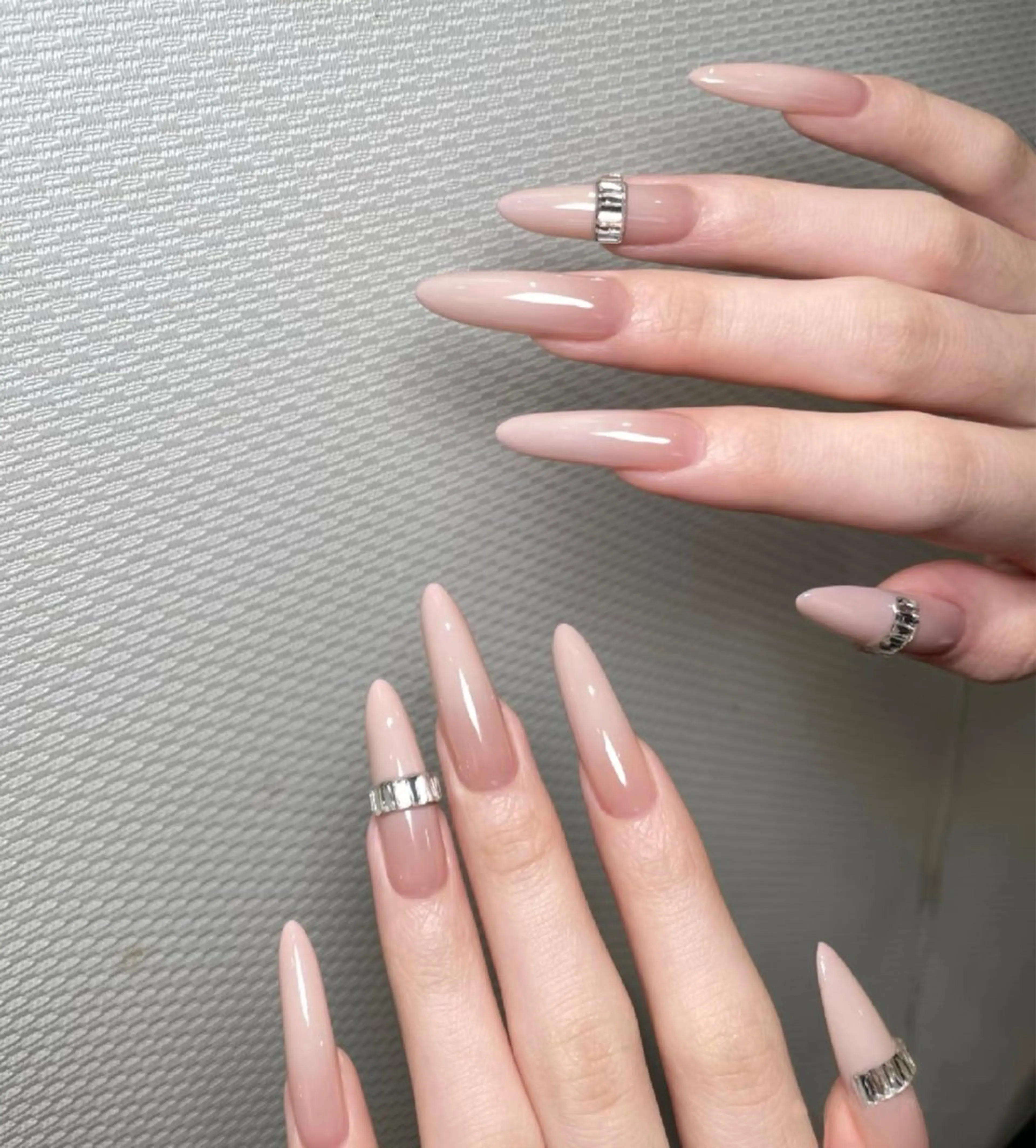 ネイル オーロラネイル フラワーネイル フットネイル フレンチネイル ジェルネイル ハンドネイル 長さだし専門 ありさのネイルデザイン