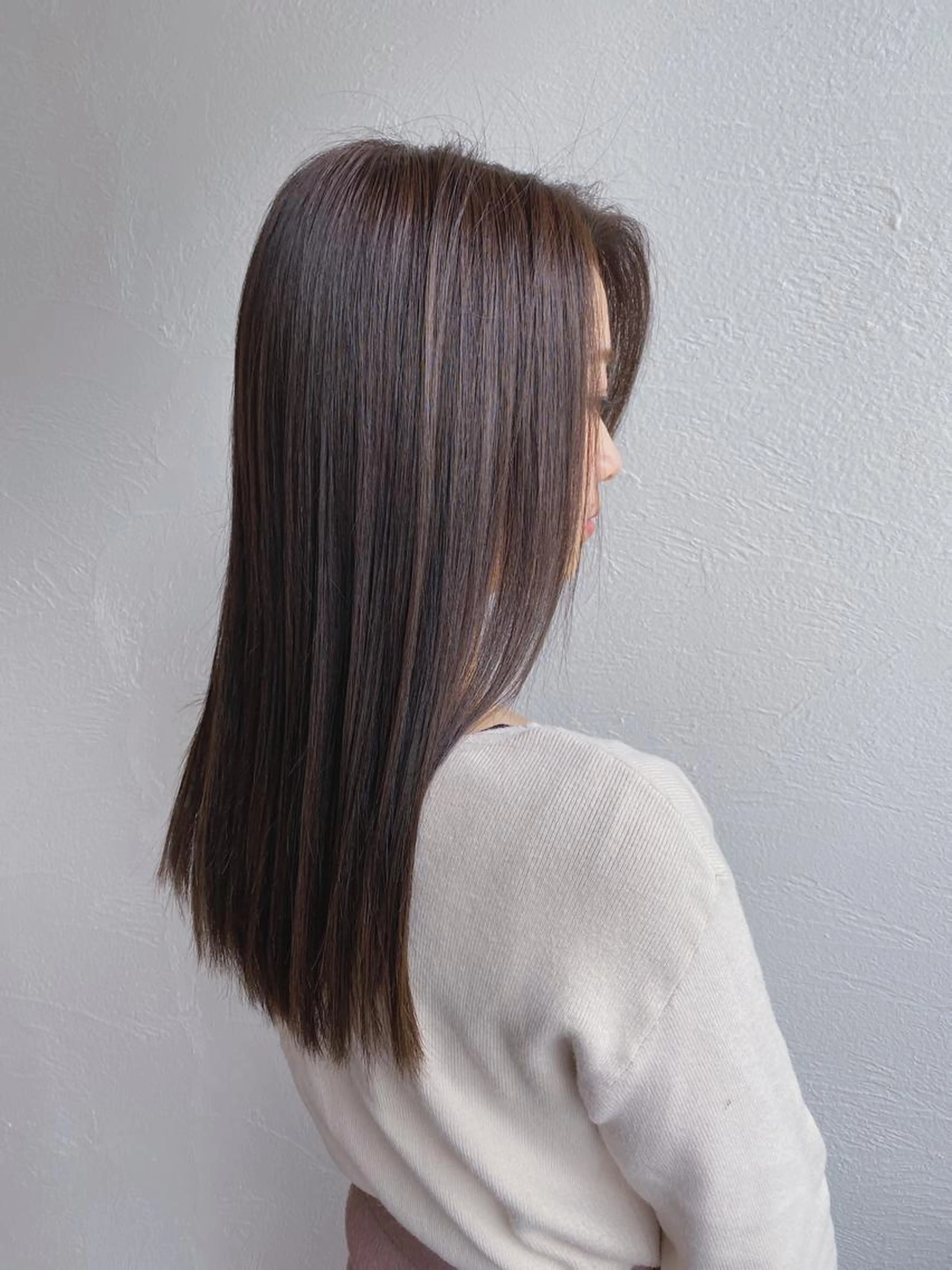 前髪縮毛矯正+TOKIOトリートメント🌿自然な前髪縮毛矯正でうねりやくせ毛を解消。の写真