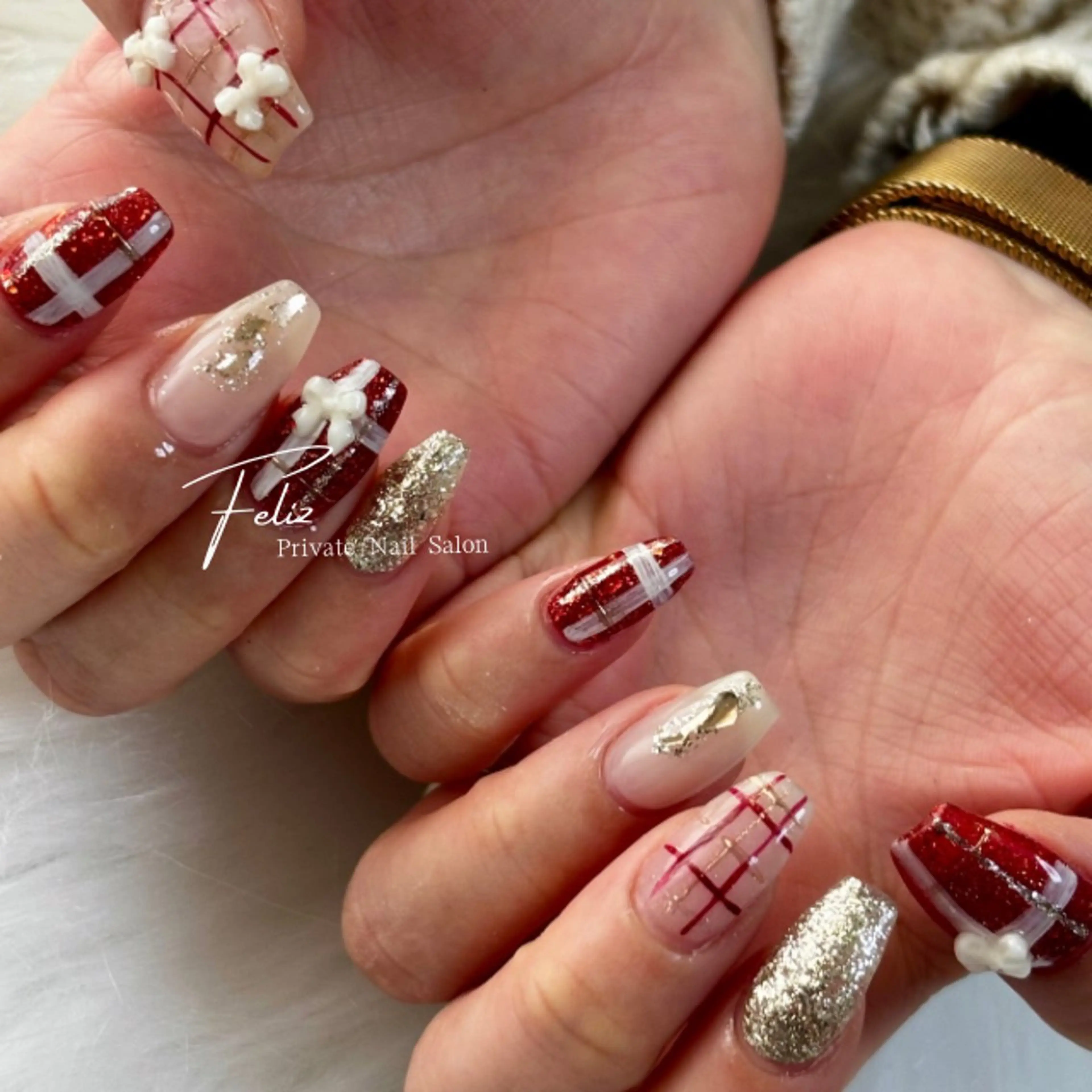 ネイル ハンドネイル ハンドケア Feliz所属・Feliz 楽しいネイルサロンのネイルデザイン