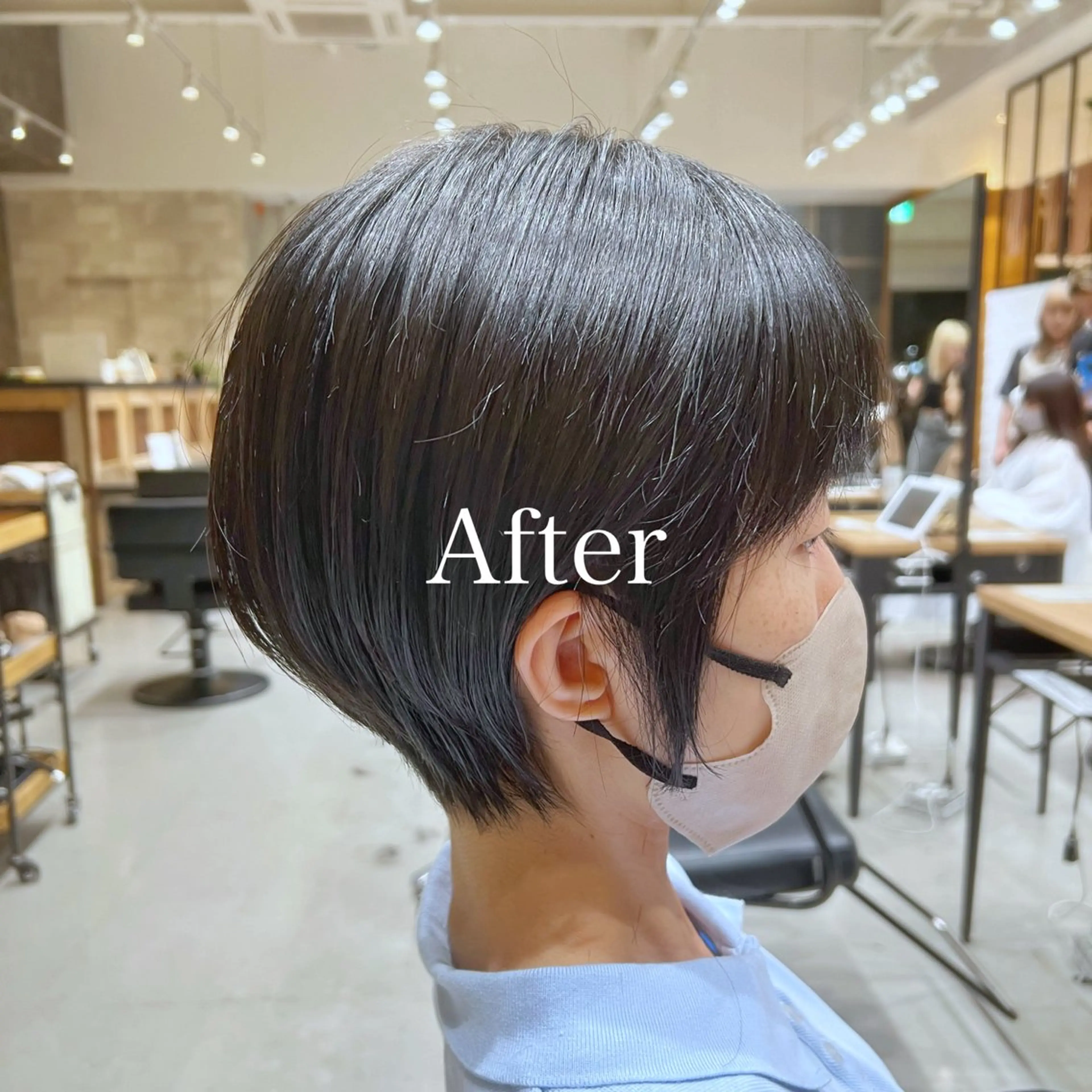 ショート ショートヘア レディースヘア💫 加藤たいが🐯のヘアスタイル