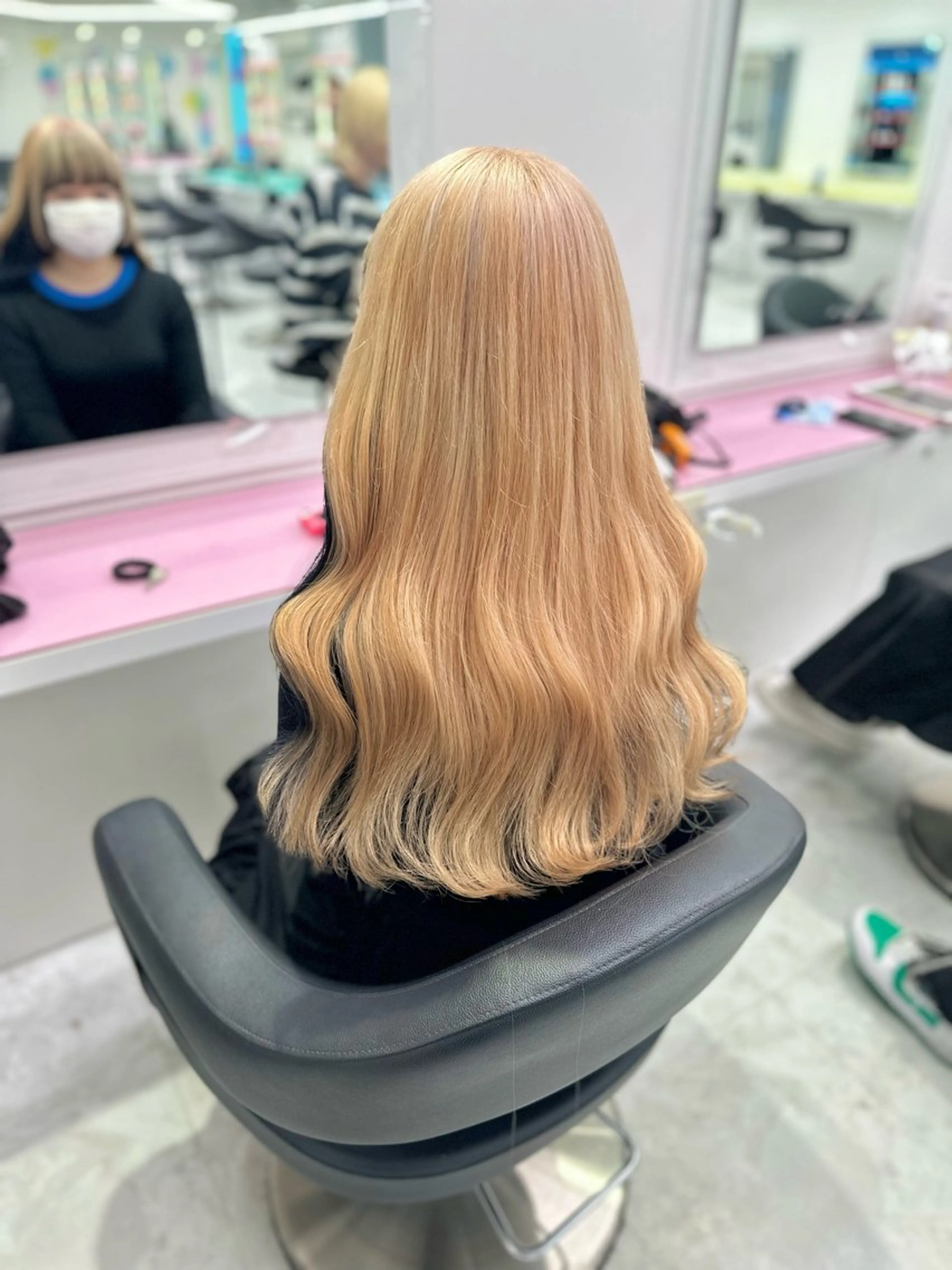 ロング カラー ブリーチ ケアブリーチ ♡ダブルカラー特化♡ miyuのヘアスタイル