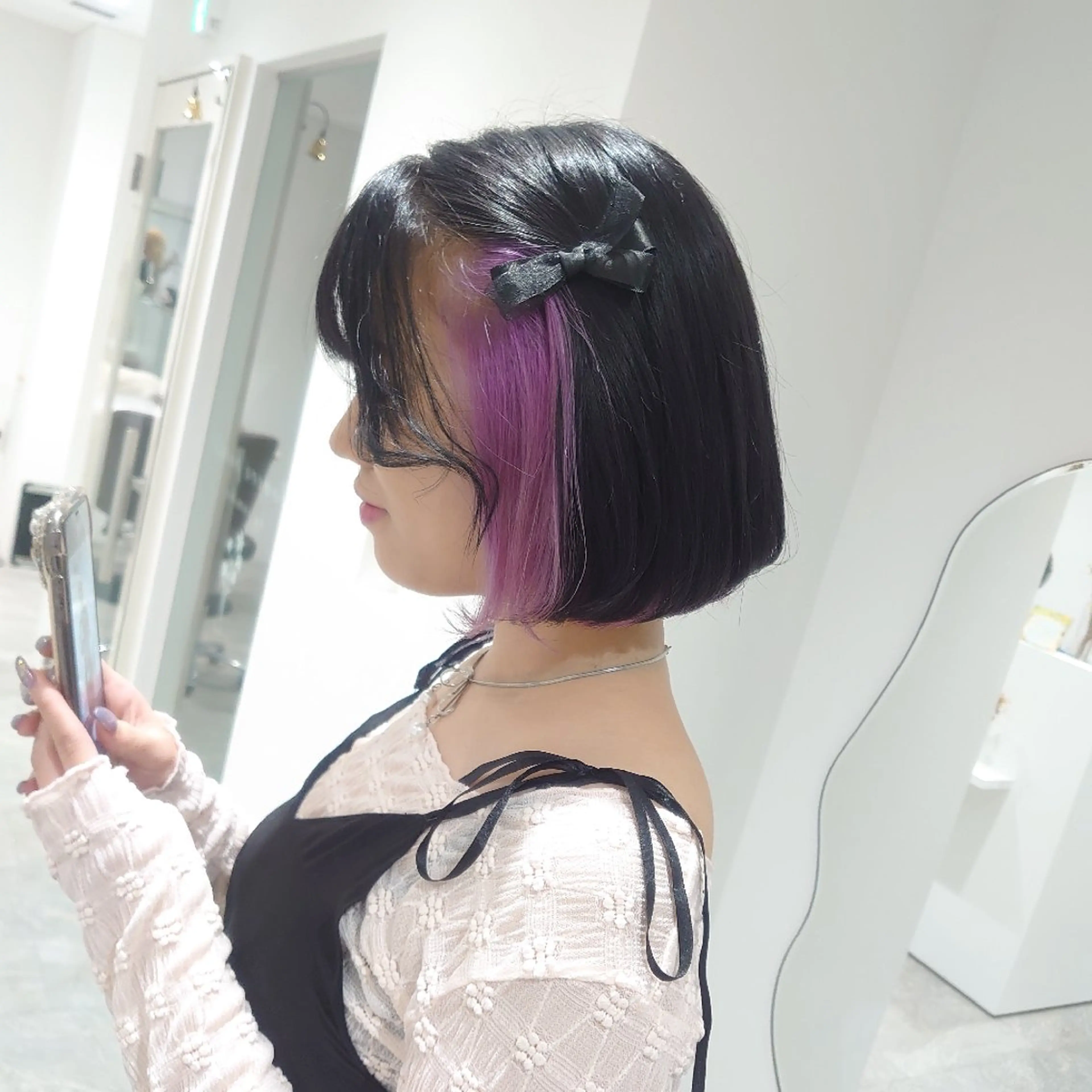 ショート カラー カット ヘアカラー E Komo hair所属・Wow❕E Komo hair 永井一輝のヘアスタイル