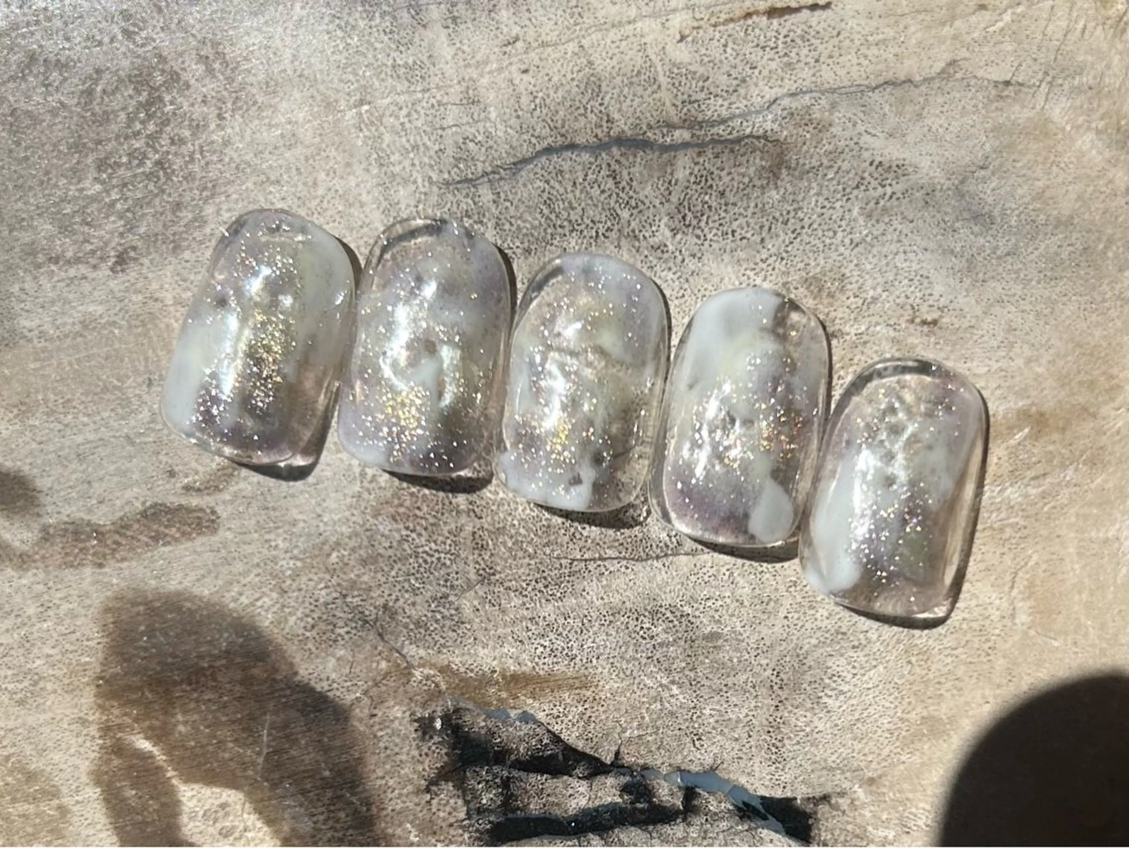 ネイル アートネイル オーロラネイル クリアネイル フットネイル フレンチネイル ハンドネイル アトリエ １０３のネイルデザイン