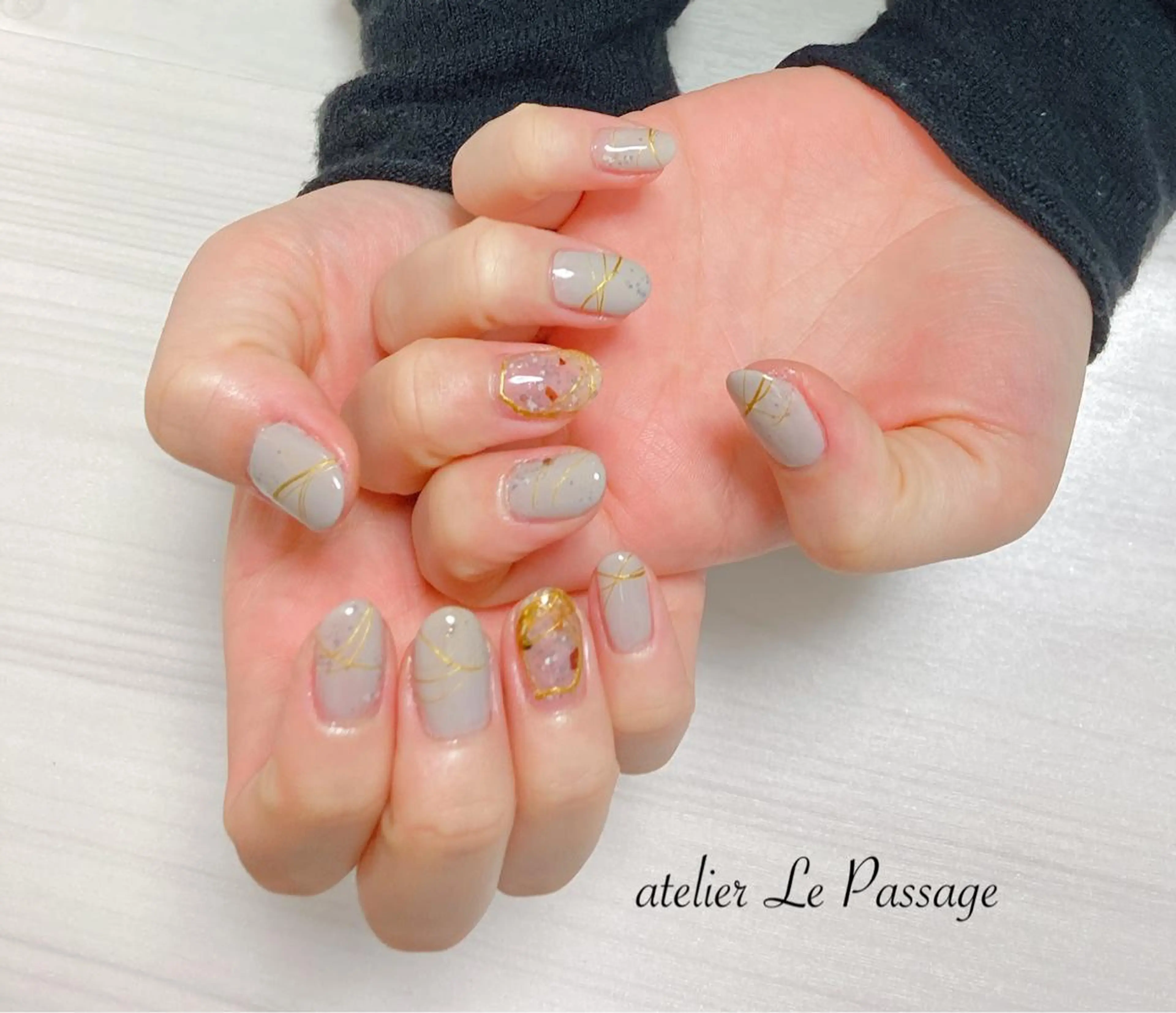 ネイル Atelier Le Passage所属・h nakatsukaのネイルデザイン