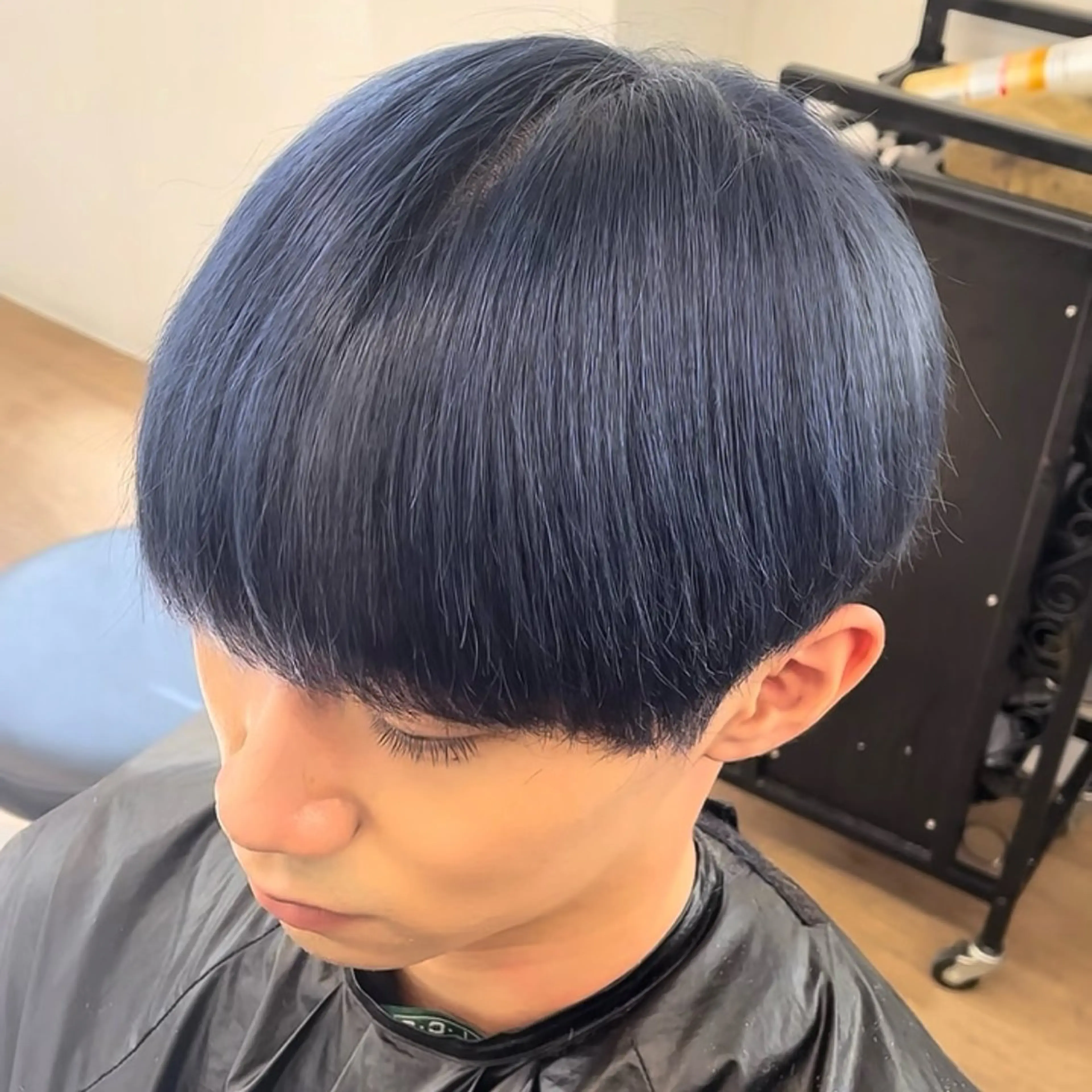 ✂️似合わせメンズカット＋1ケアブリーチ＋艶カラー＋トリートメントの写真