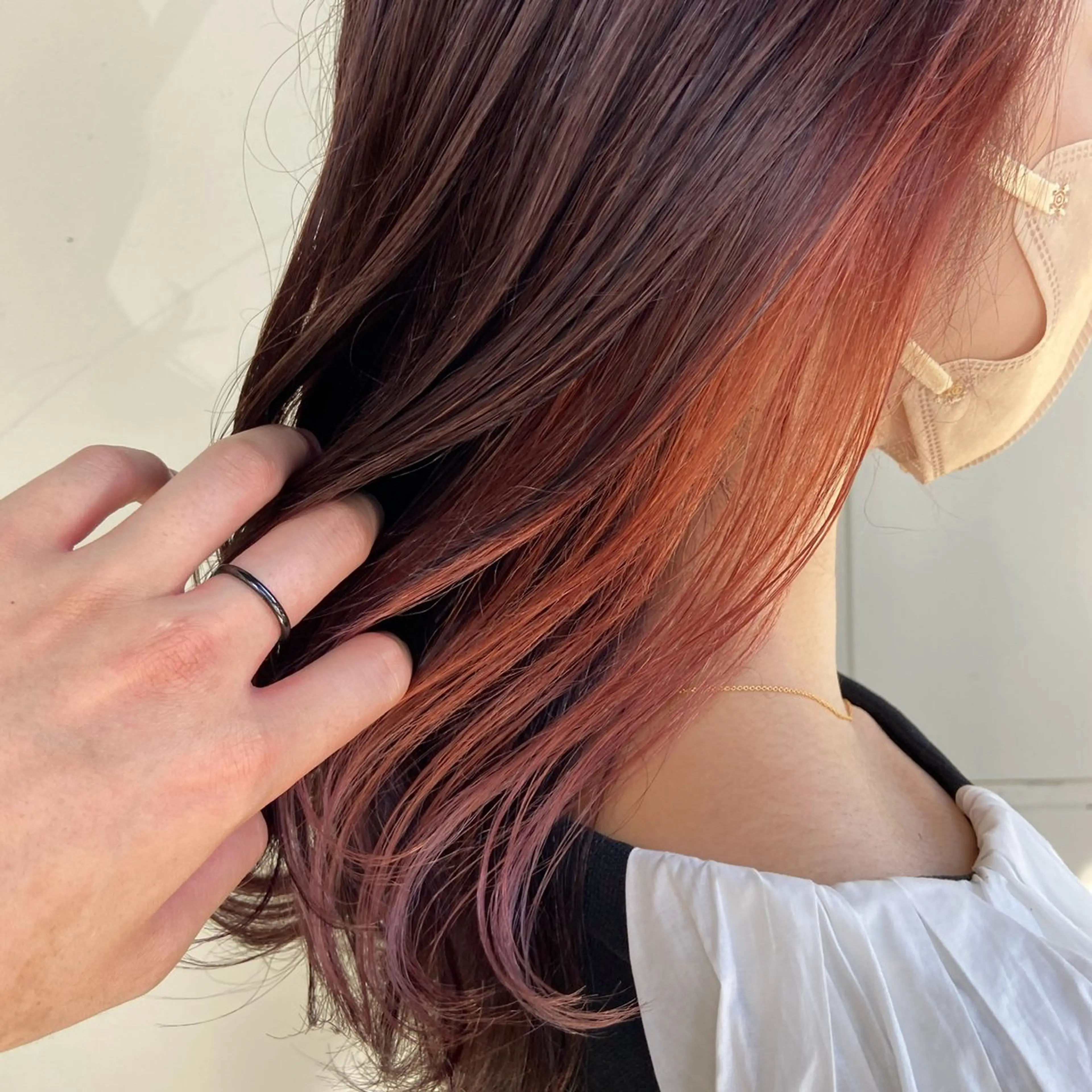 ✂︎カット+インナーカラー【ケアブリーチ込み】+3stepハホニコトリートメント✂︎の写真