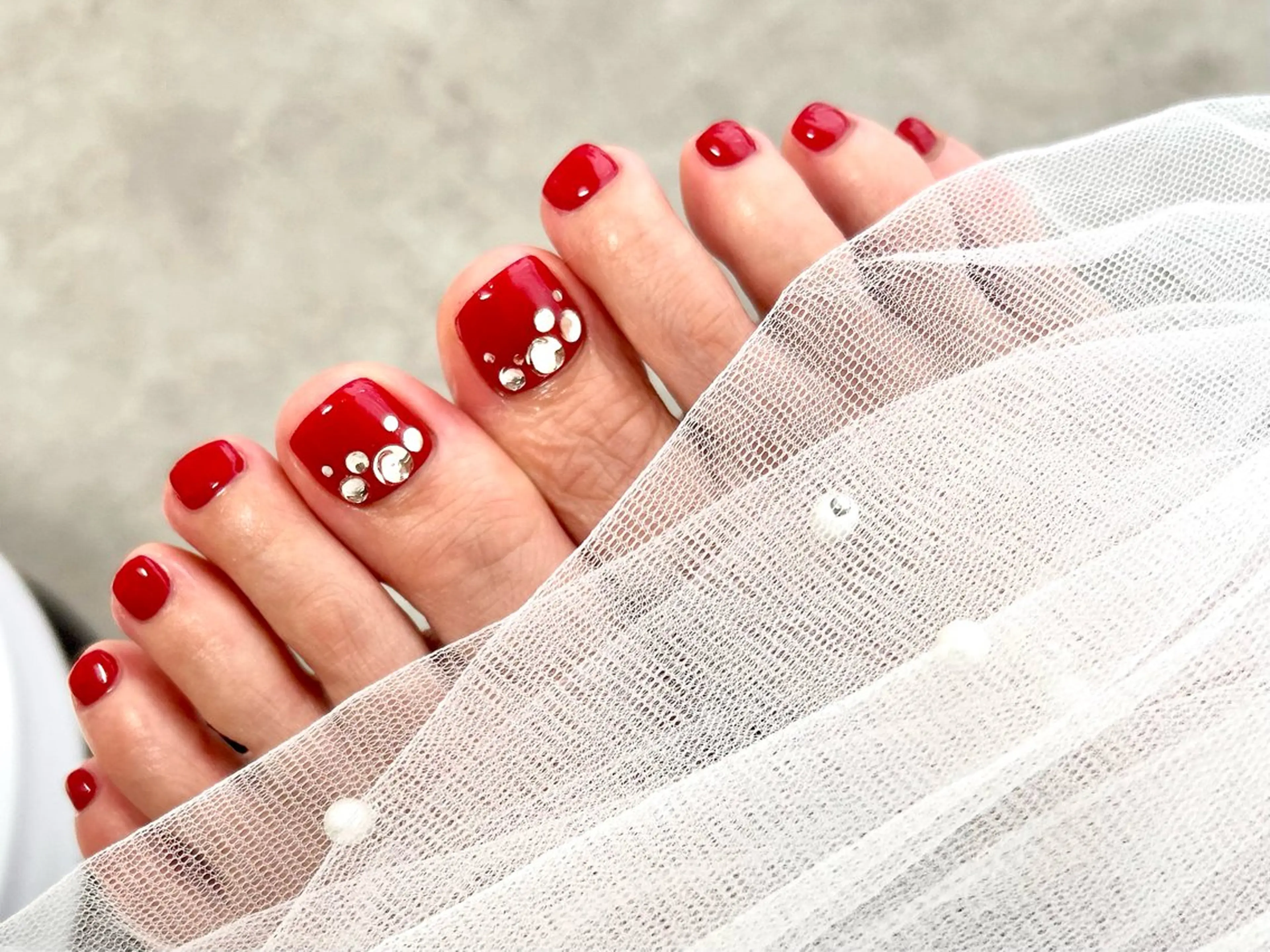 フット＊ワンカラー　(オフ込み)の写真