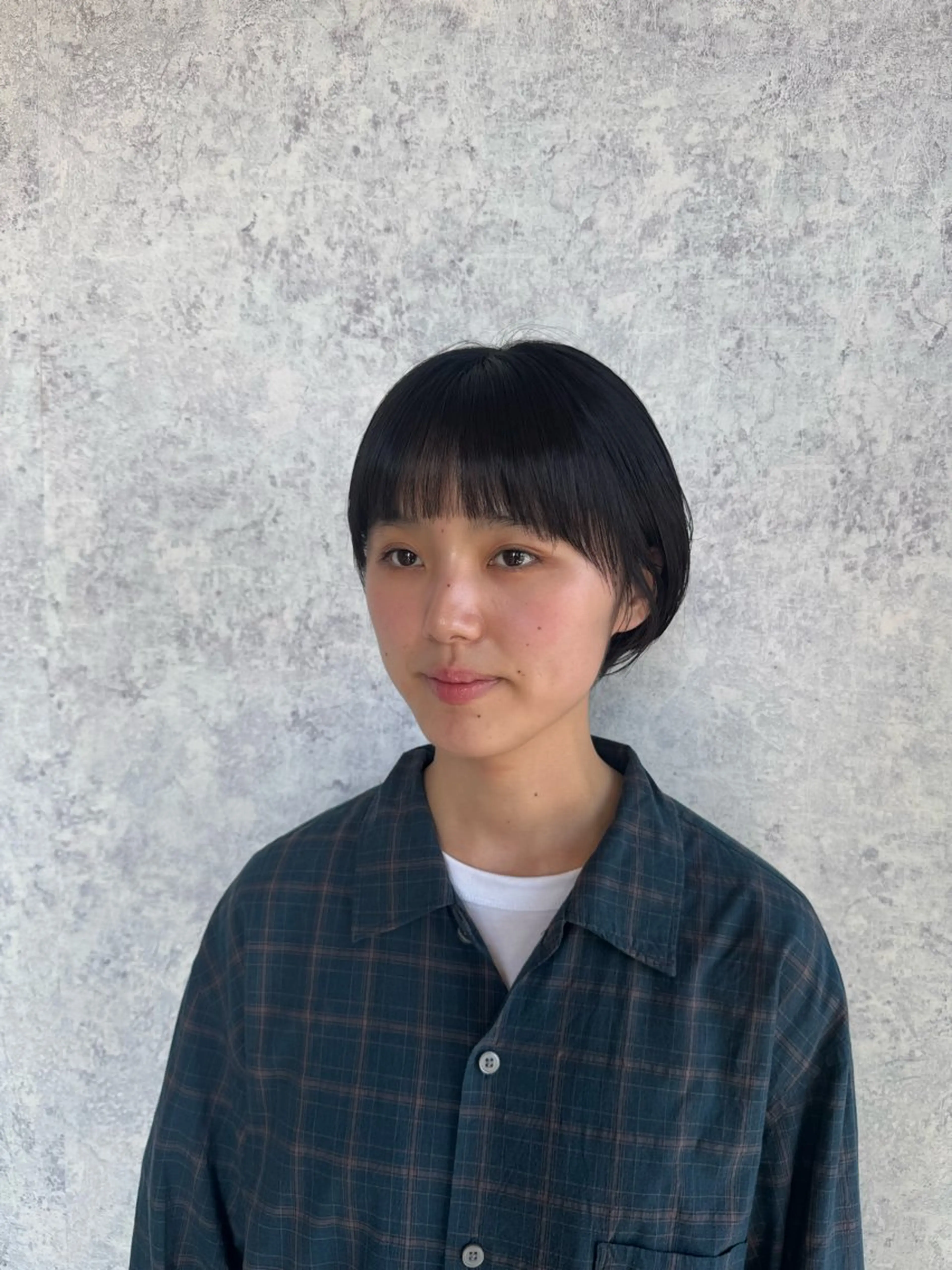 ショート 村松　和磨/ケアブ リーチ/メンズパーマのヘアスタイル