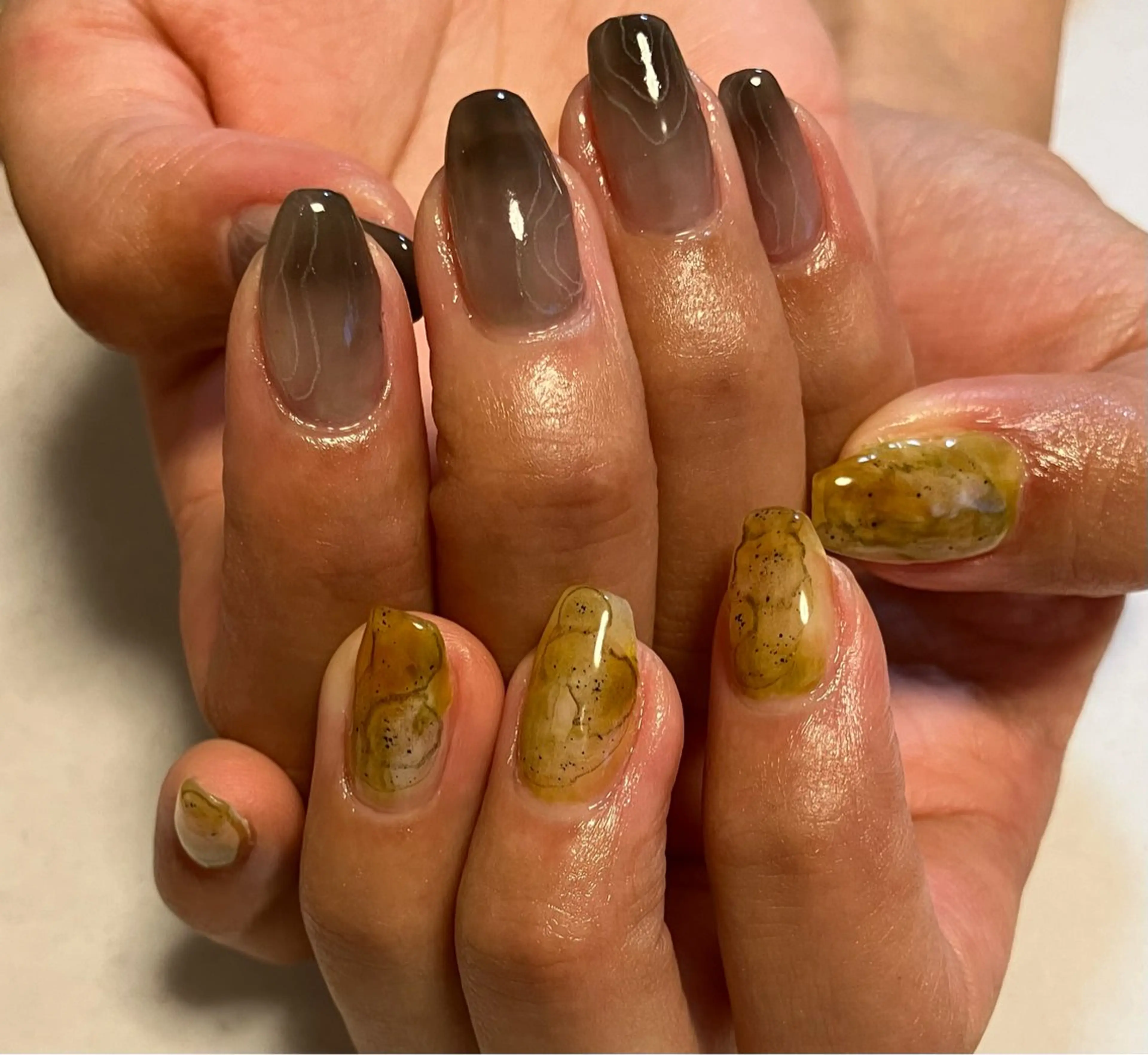 ネイル THREE FUN アトリエ　金井のネイルデザイン