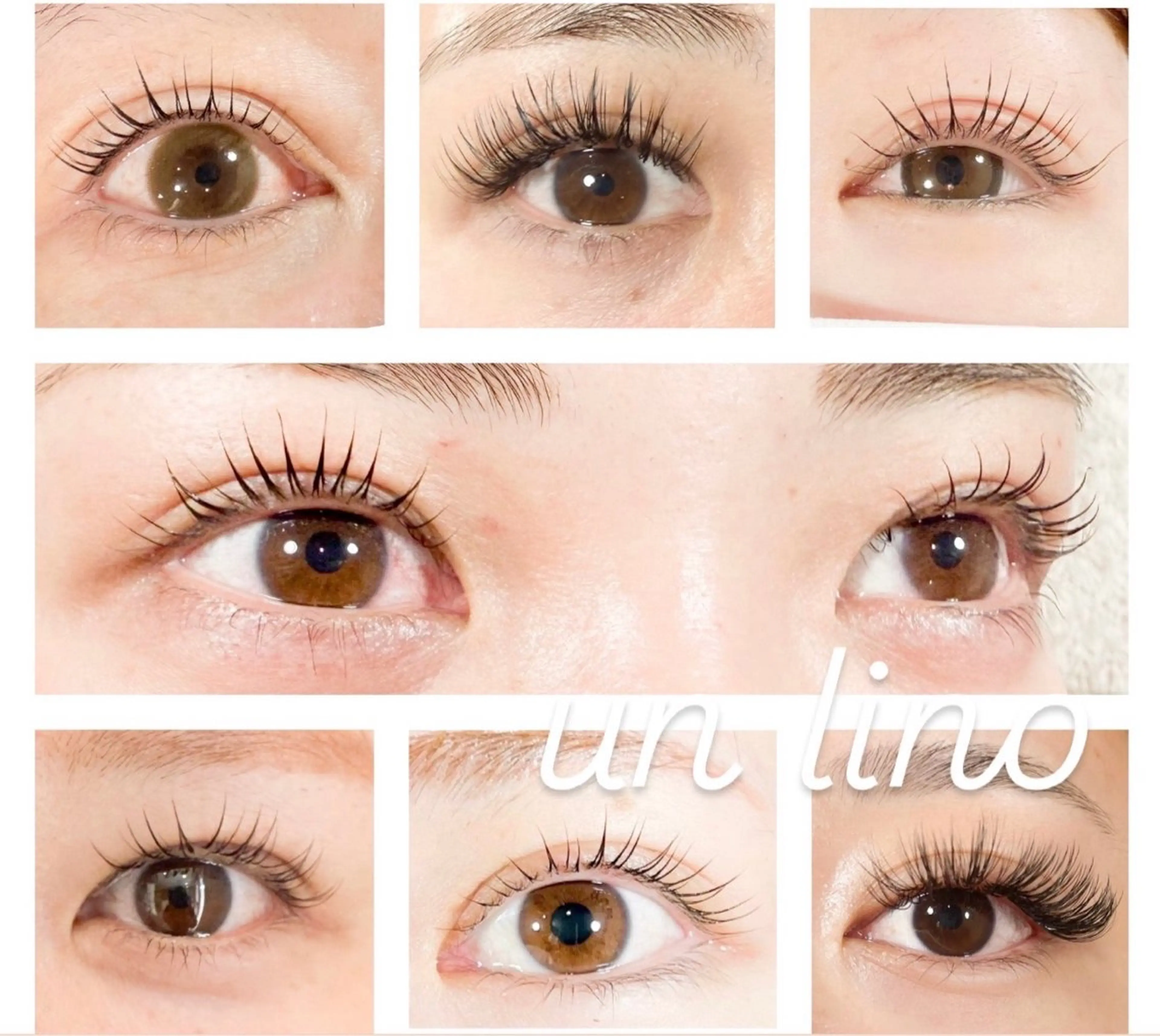 マツエク・マツパ un Lino 西田のマツエク・マツパデザイン