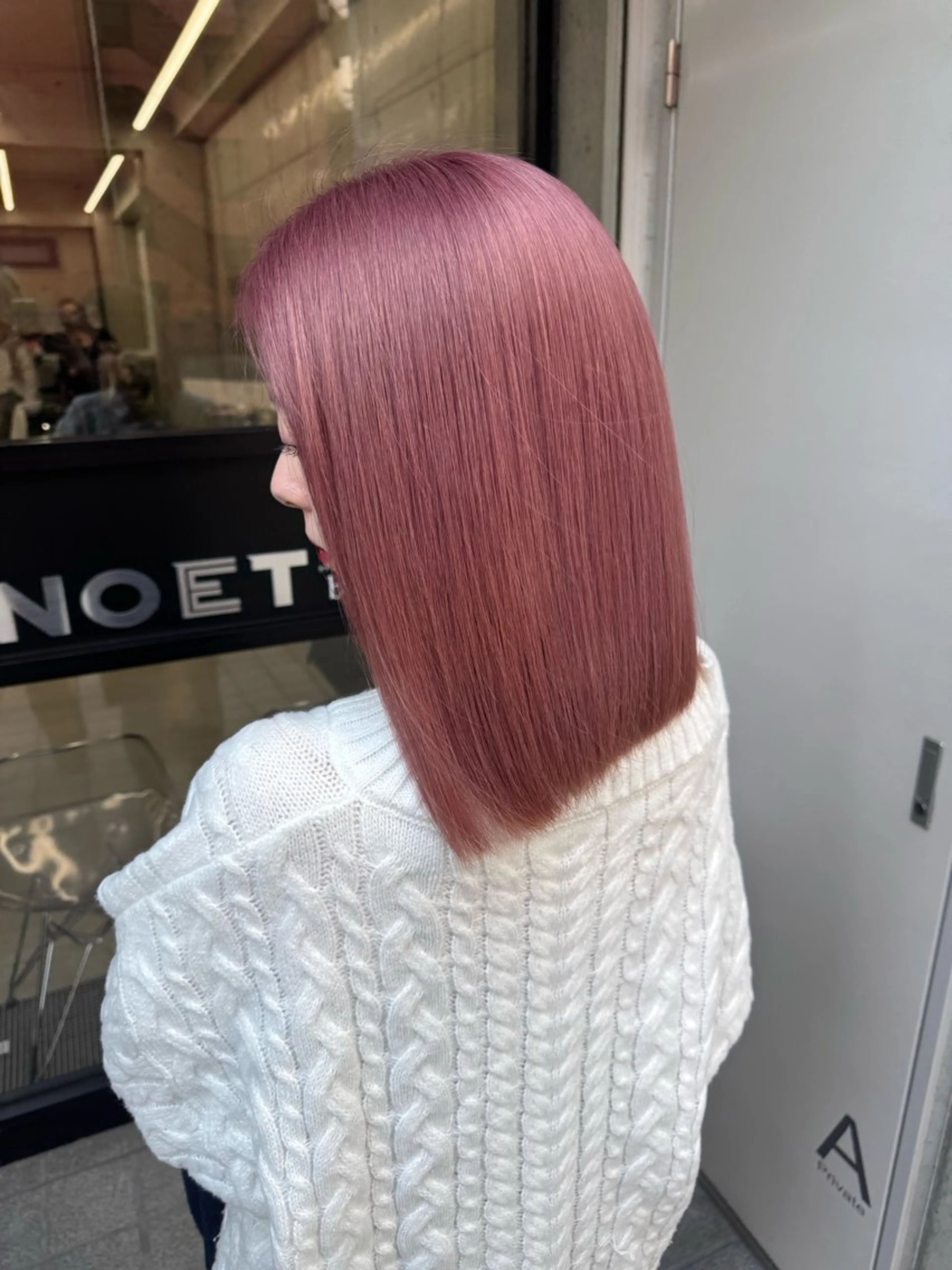 カラー ヘアカラー 和木坂 日美のヘアスタイル