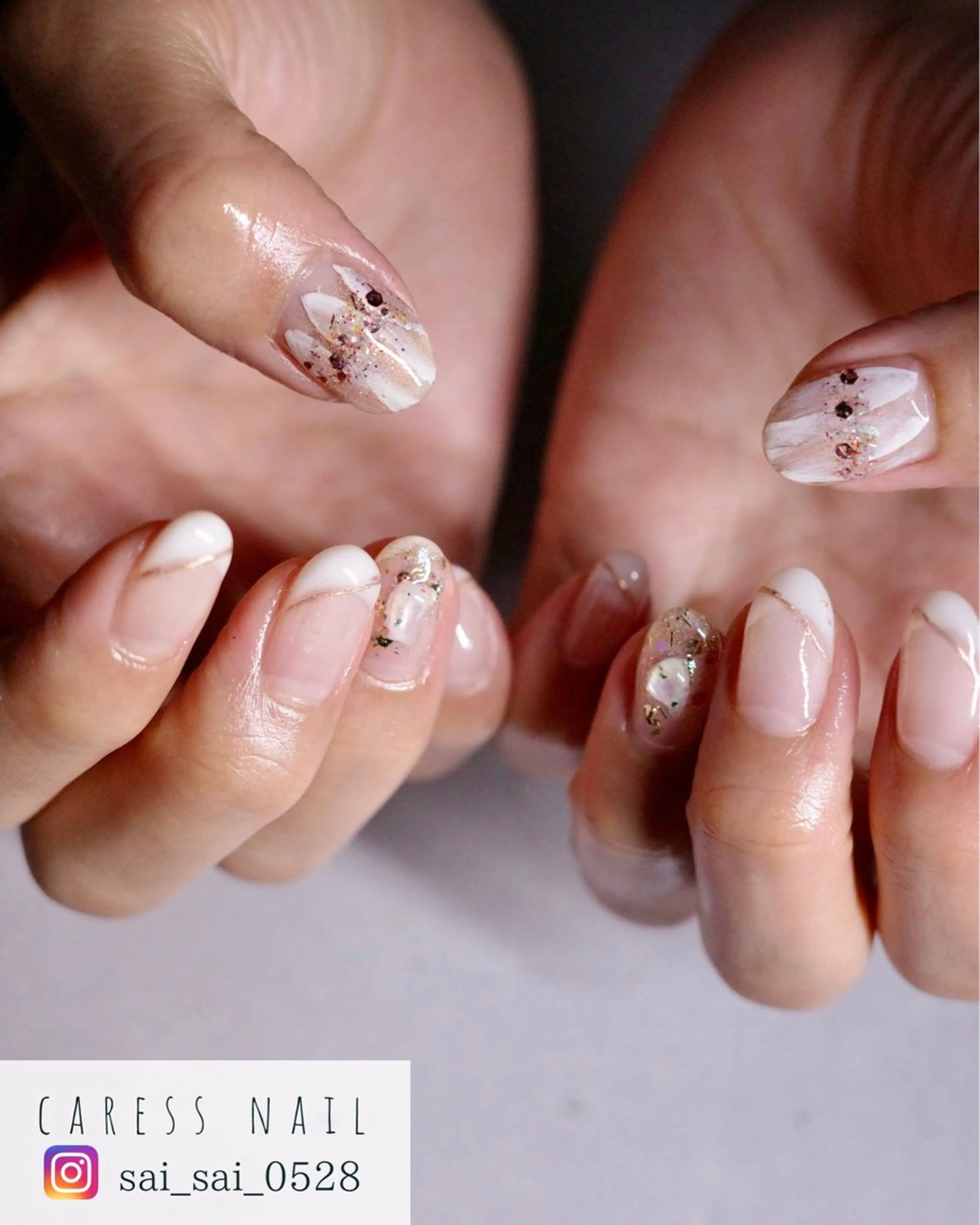 ネイル caress nail カレスネイル 代々木上原所属・カレスネイル さいのネイルデザイン