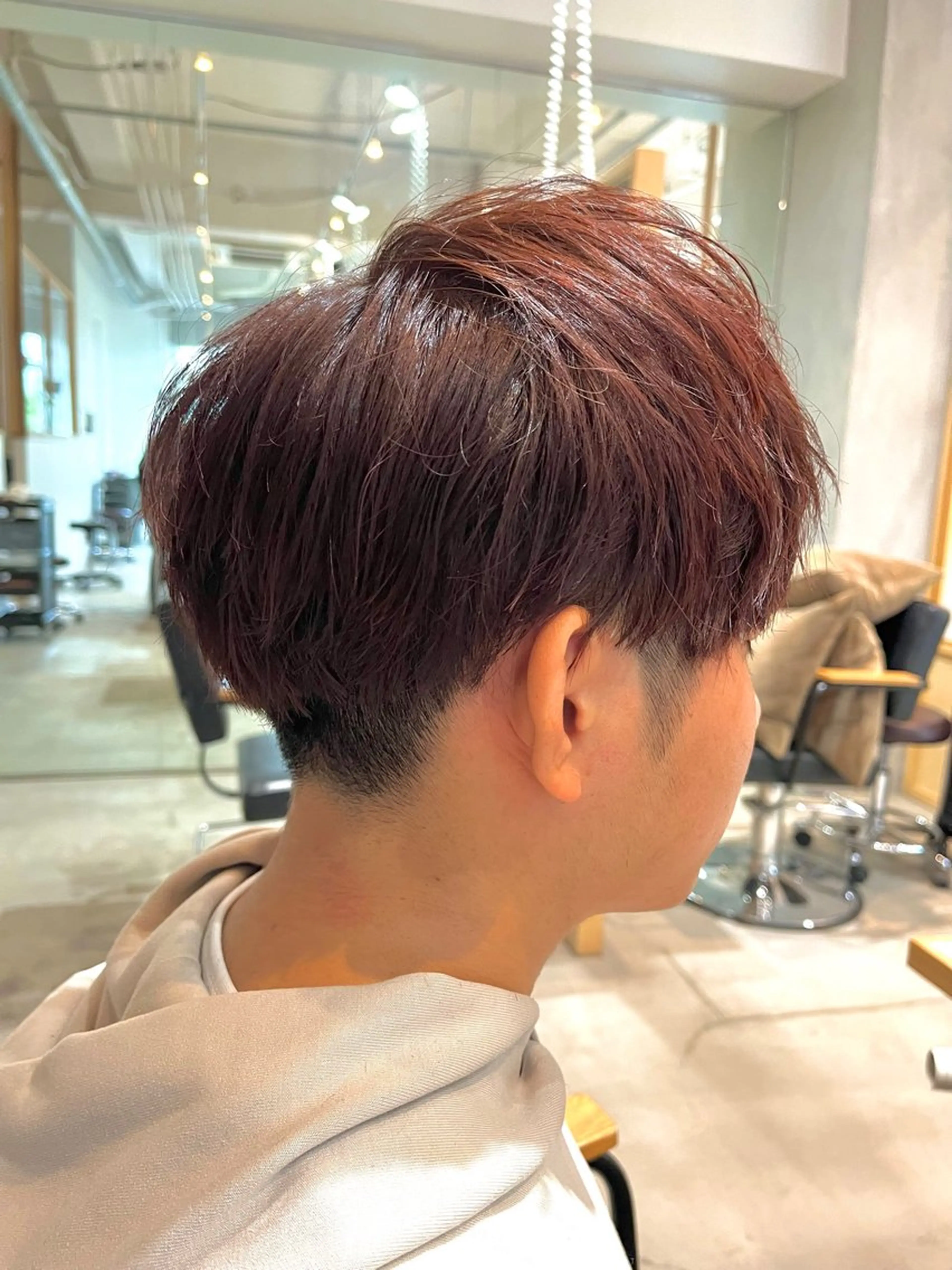 ショート カラー メンズ FERIA fam 北千里のヘアスタイル