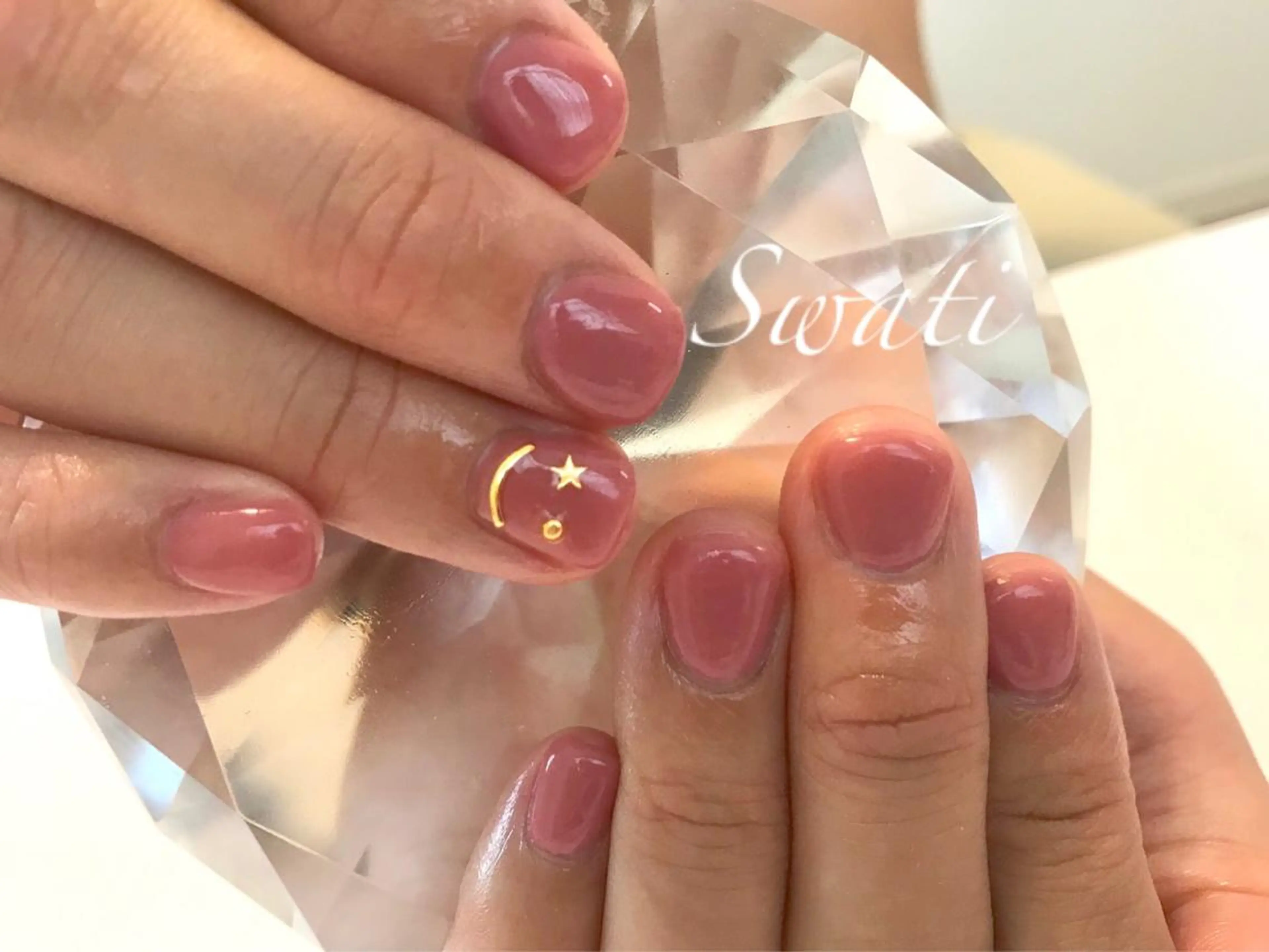 ネイル アートネイル オフィスネイル ピンク ピンクベージュ シンプルネイル yuko (ネイリスト)のネイルデザイン