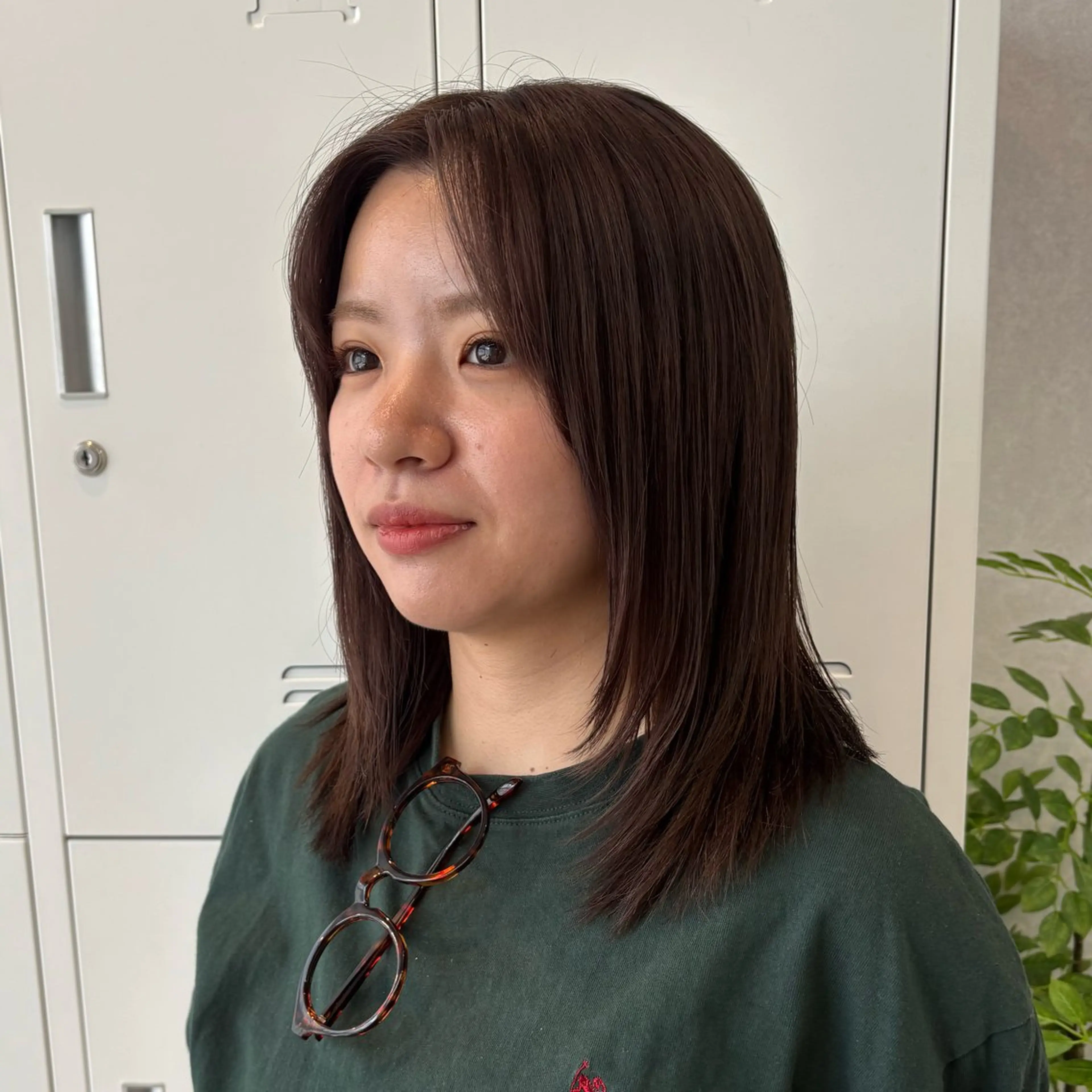 ミディアム 👩🏼🪄ありむら もえ/京都駅🍐のヘアスタイル