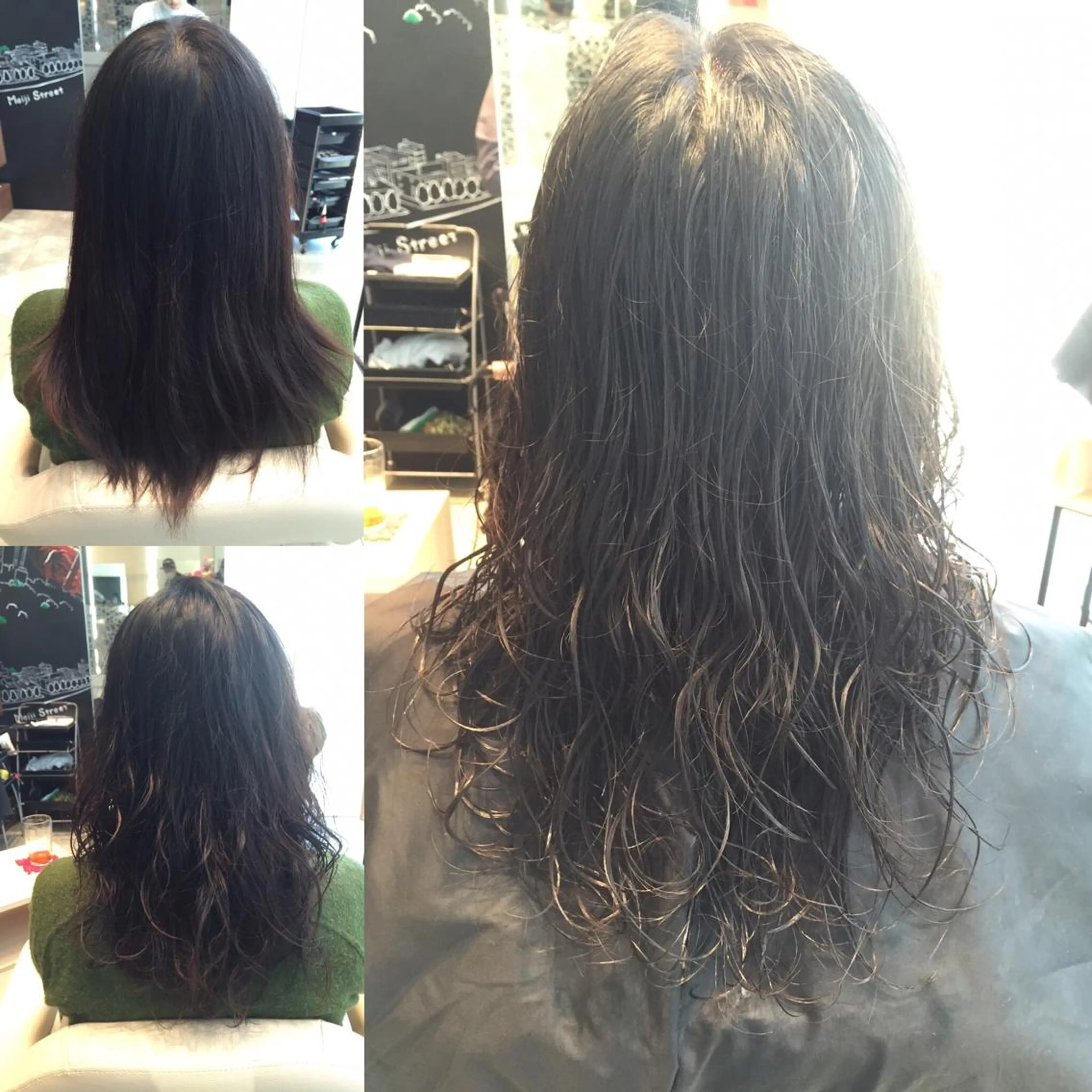 ミディアム セミロング ロング パーマ ミディアムパーマ セミロングパーマ Re:ta KANZOのヘアスタイル