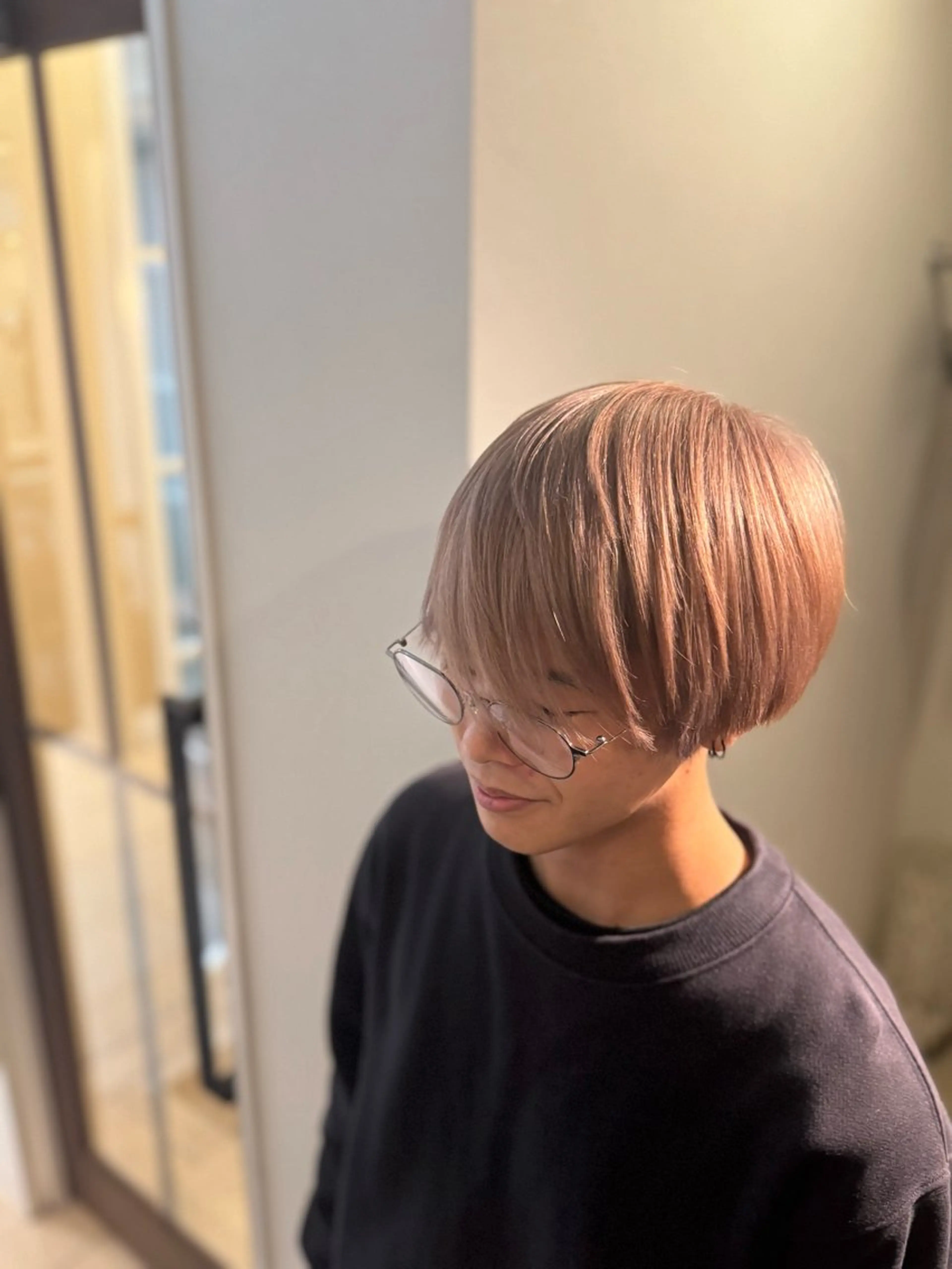 メンズ マッシュ 日比 海夏太のヘアスタイル