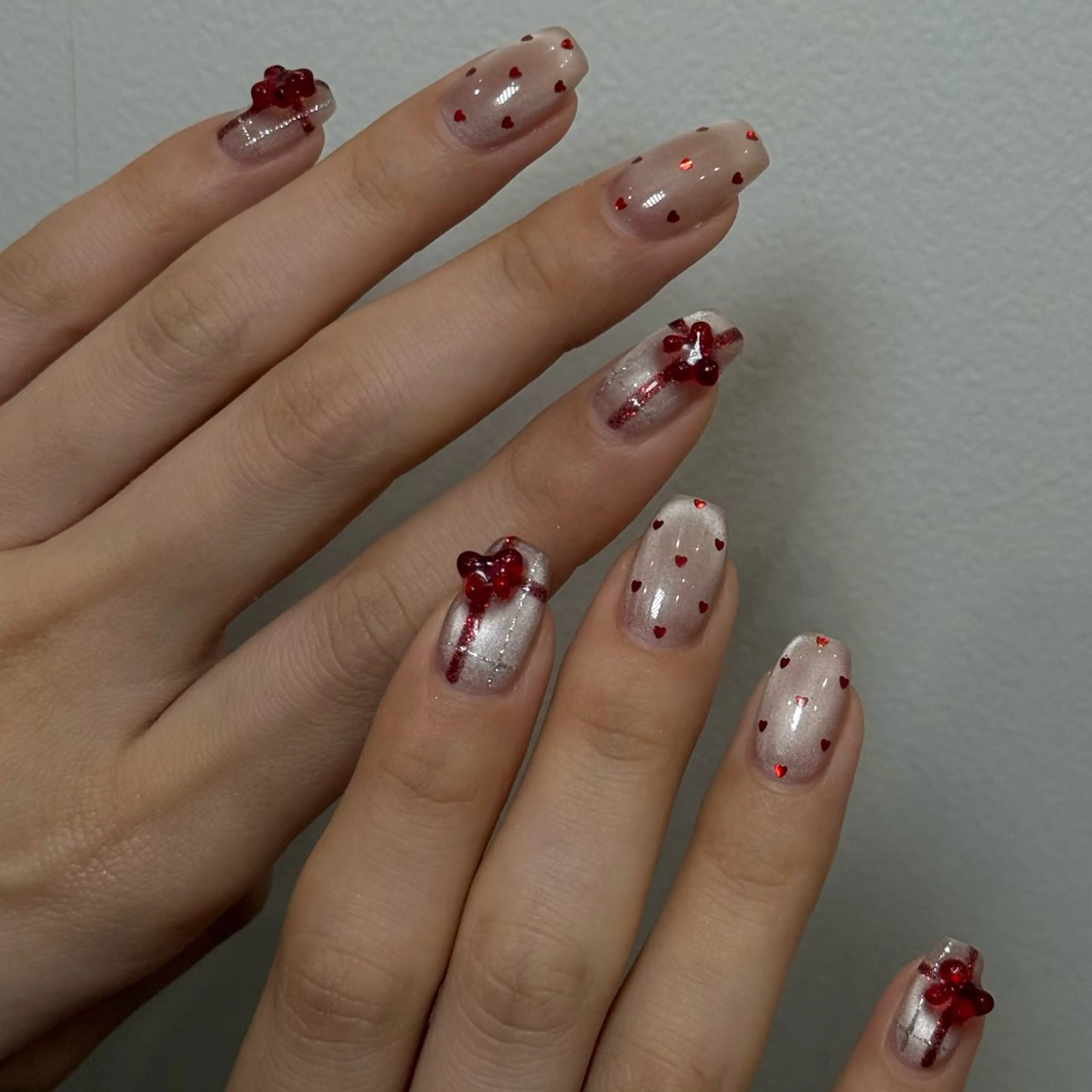 ネイル 冬ネイル クリスマス Angie Nail Eyelash所属・YUNE Angieのネイルデザイン