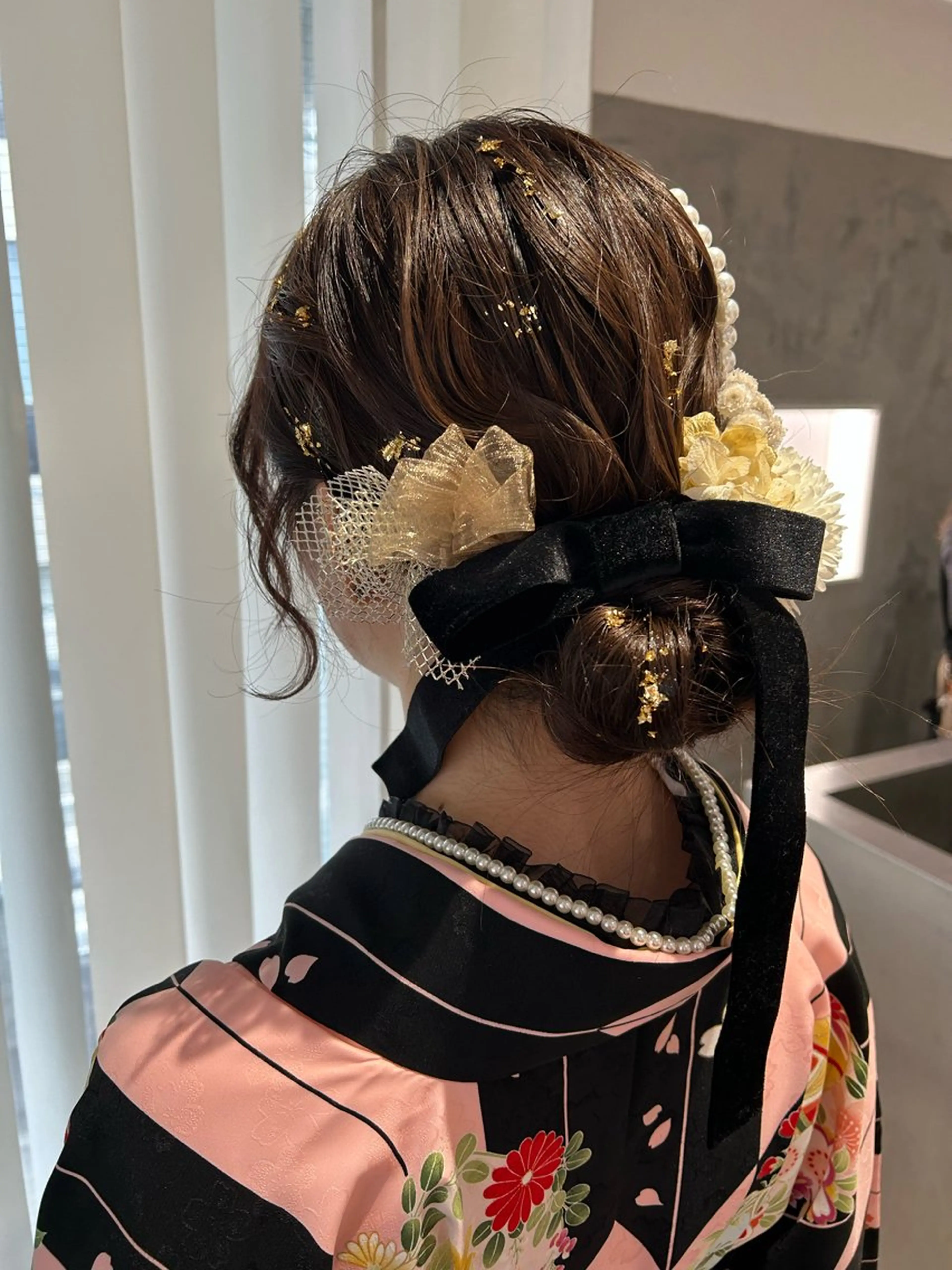 ヘアアレンジ 着付け 艶カラー🌸アレンジ 🌹Sally🕊️のヘアスタイル