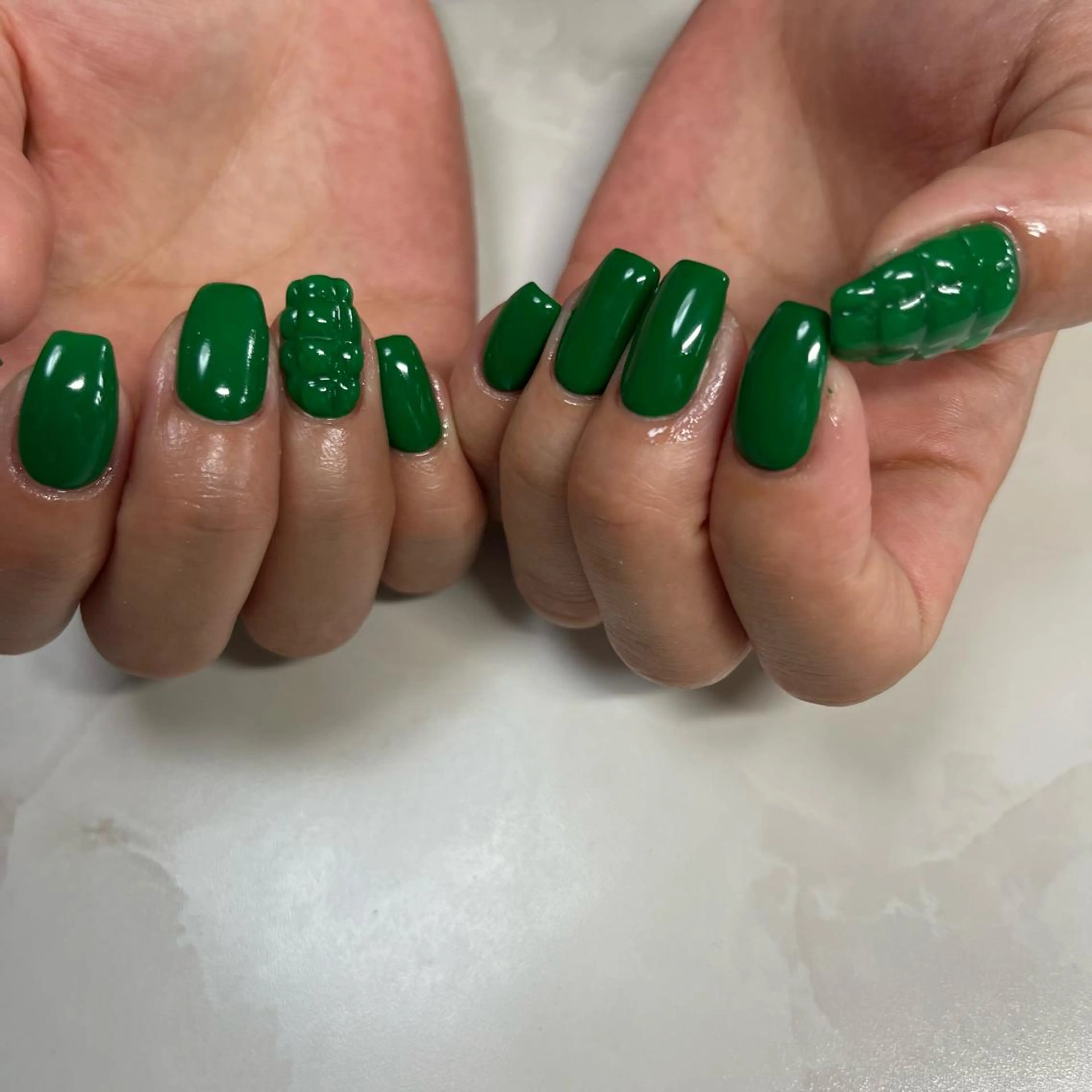 ショート カラー ネイル nail salon LNのネイルデザイン