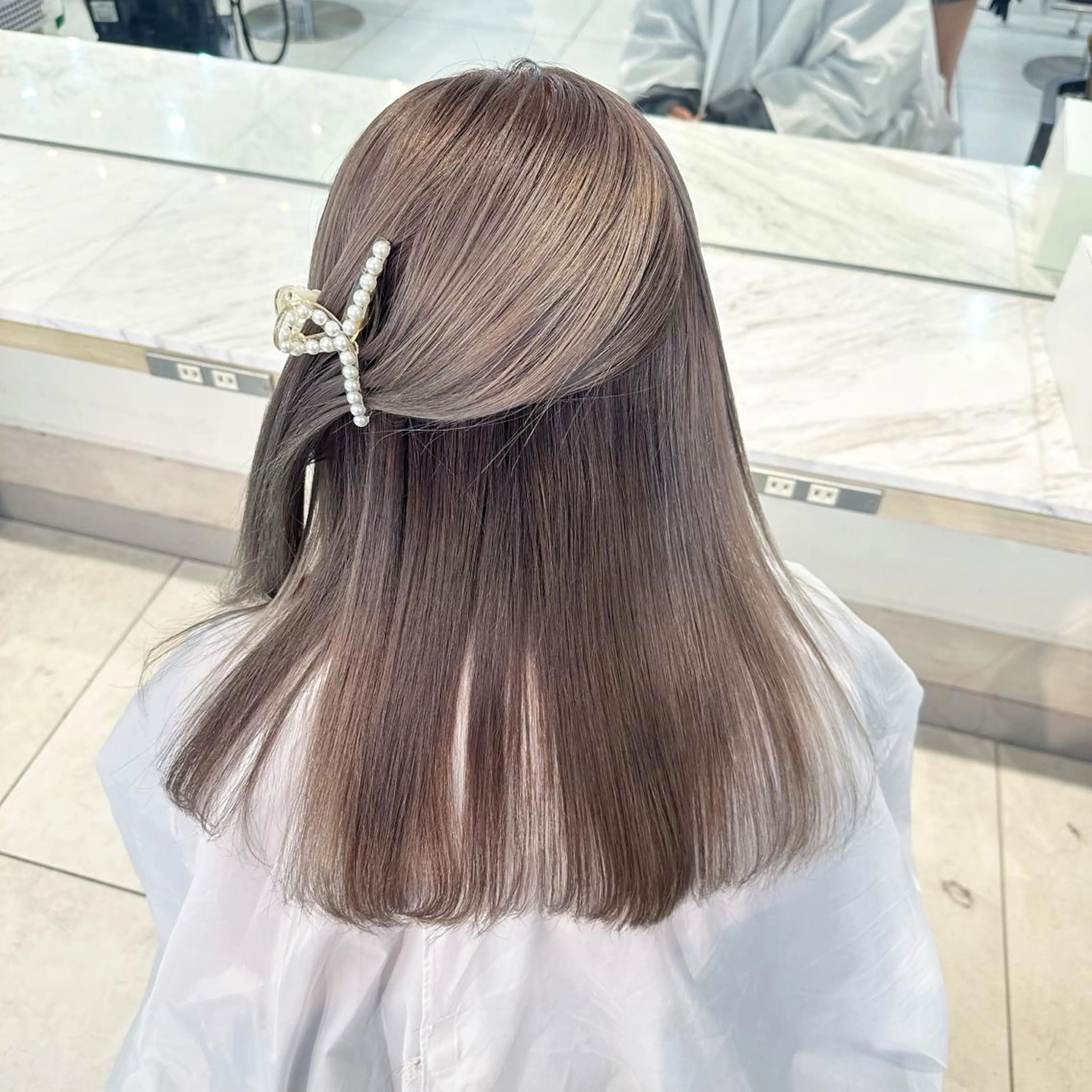 セミロング euphoria銀座グランデ所属・honoca 🤍のヘアスタイル