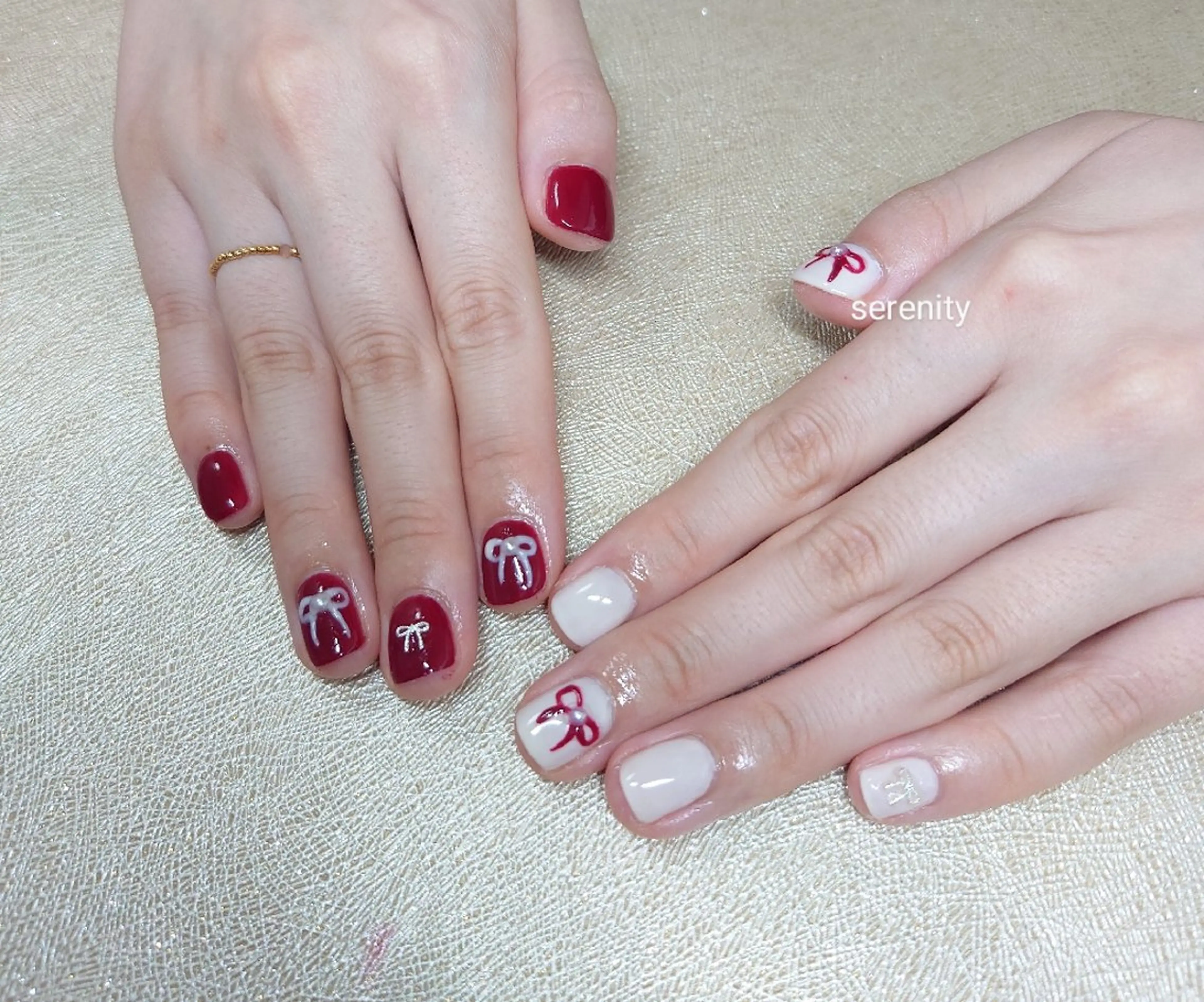 ネイル 持ち込み ハンドネイル nail  serenityのネイルデザイン