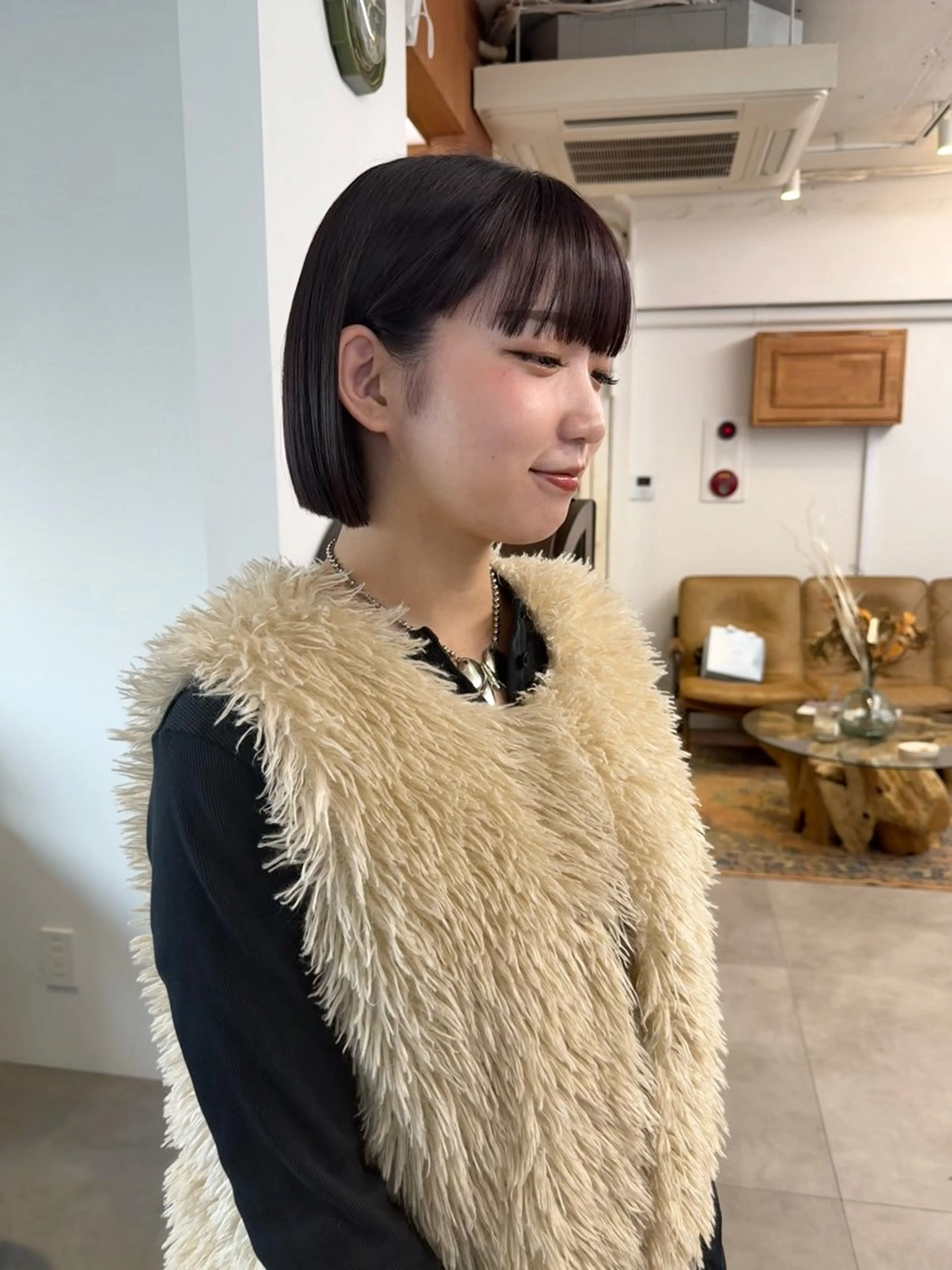 カット+縮毛矯正+トリートメントの写真