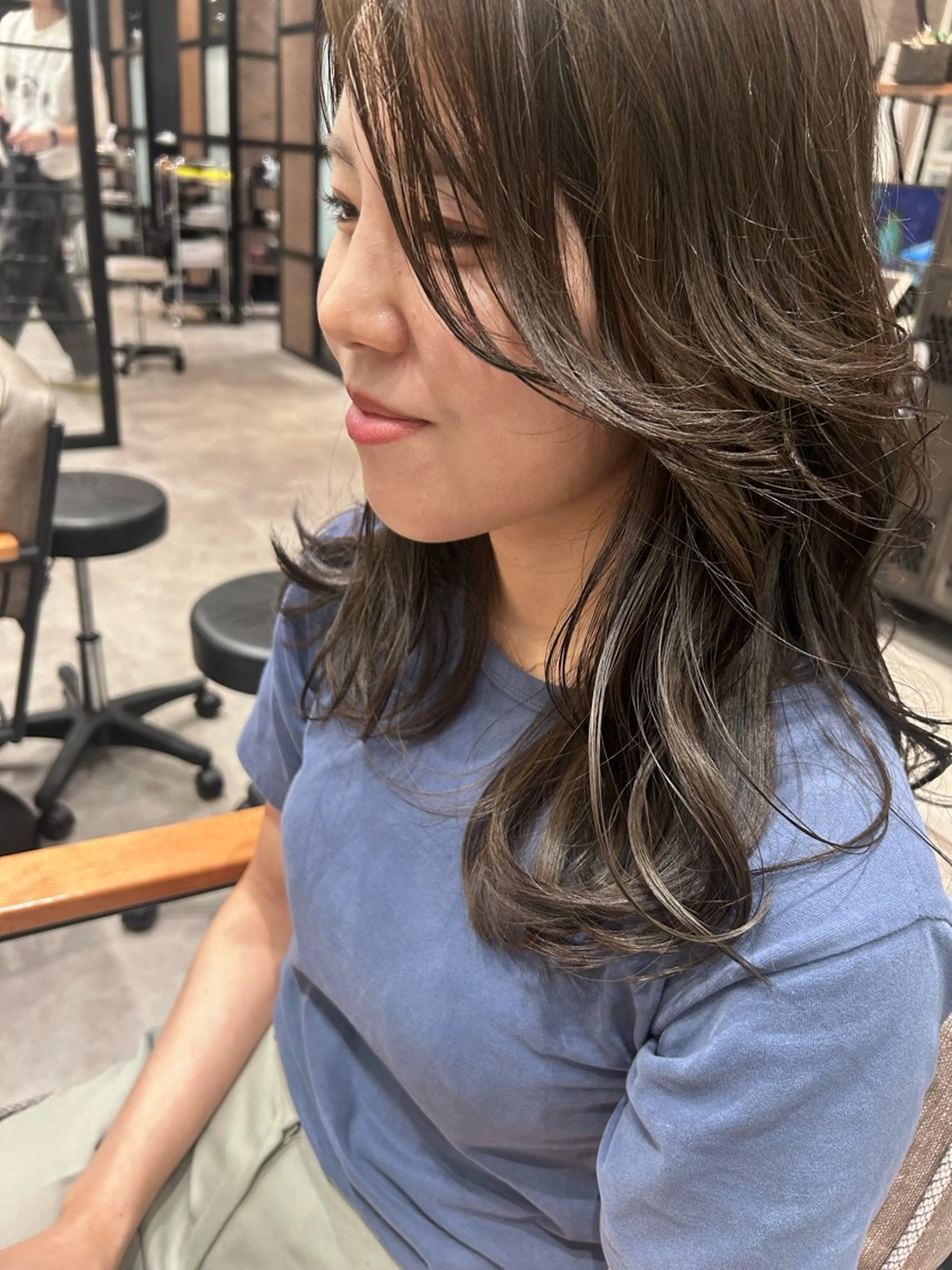 カラー レイヤー/韓国/ ハッシュ/高田翼のヘアスタイル