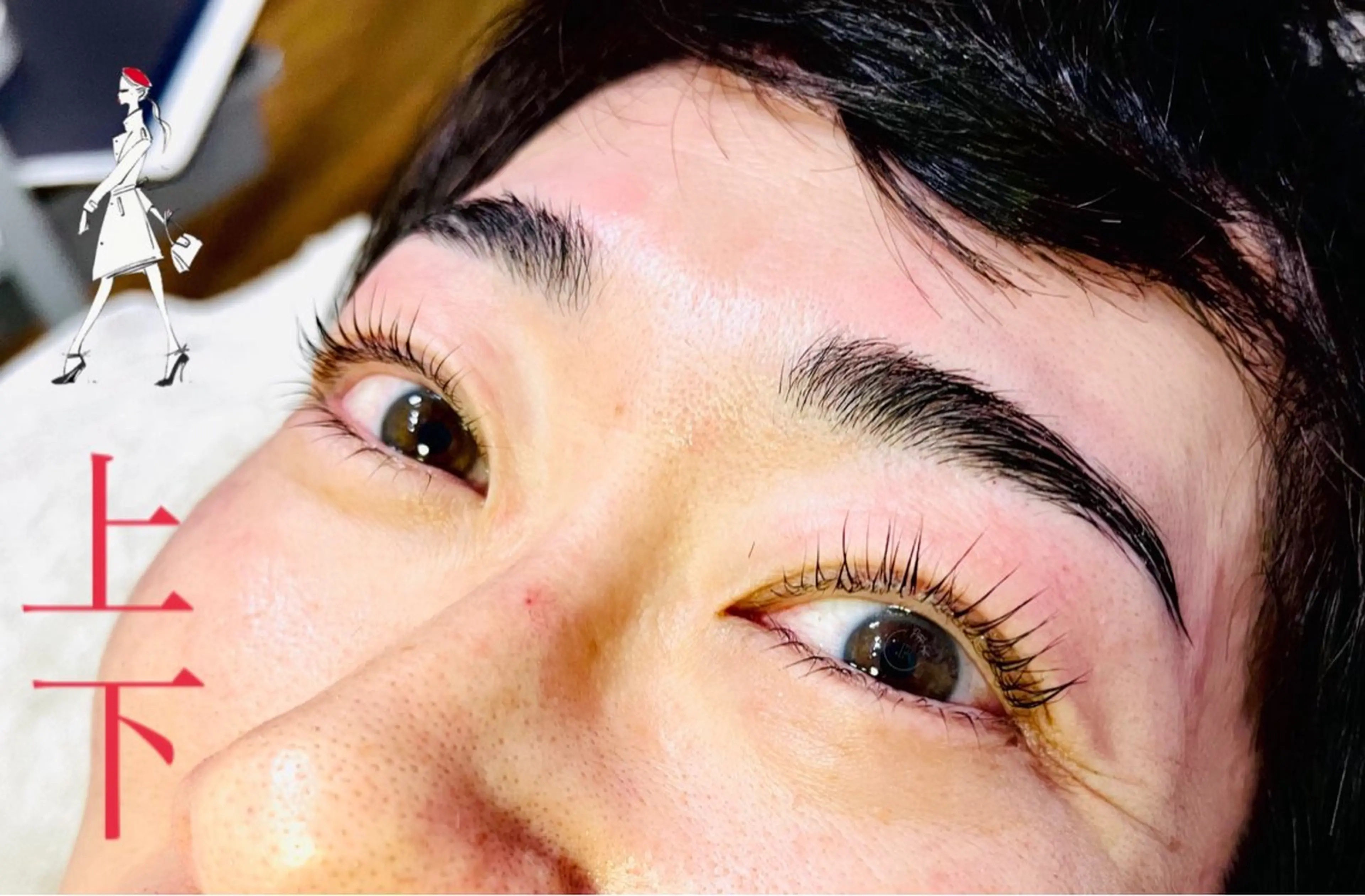 マツエク・マツパ パリジェンヌラッシュリフト まつげパーマ 下まつげエクステ マツパ eyelash presh yukaのマツエク・マツパデザイン