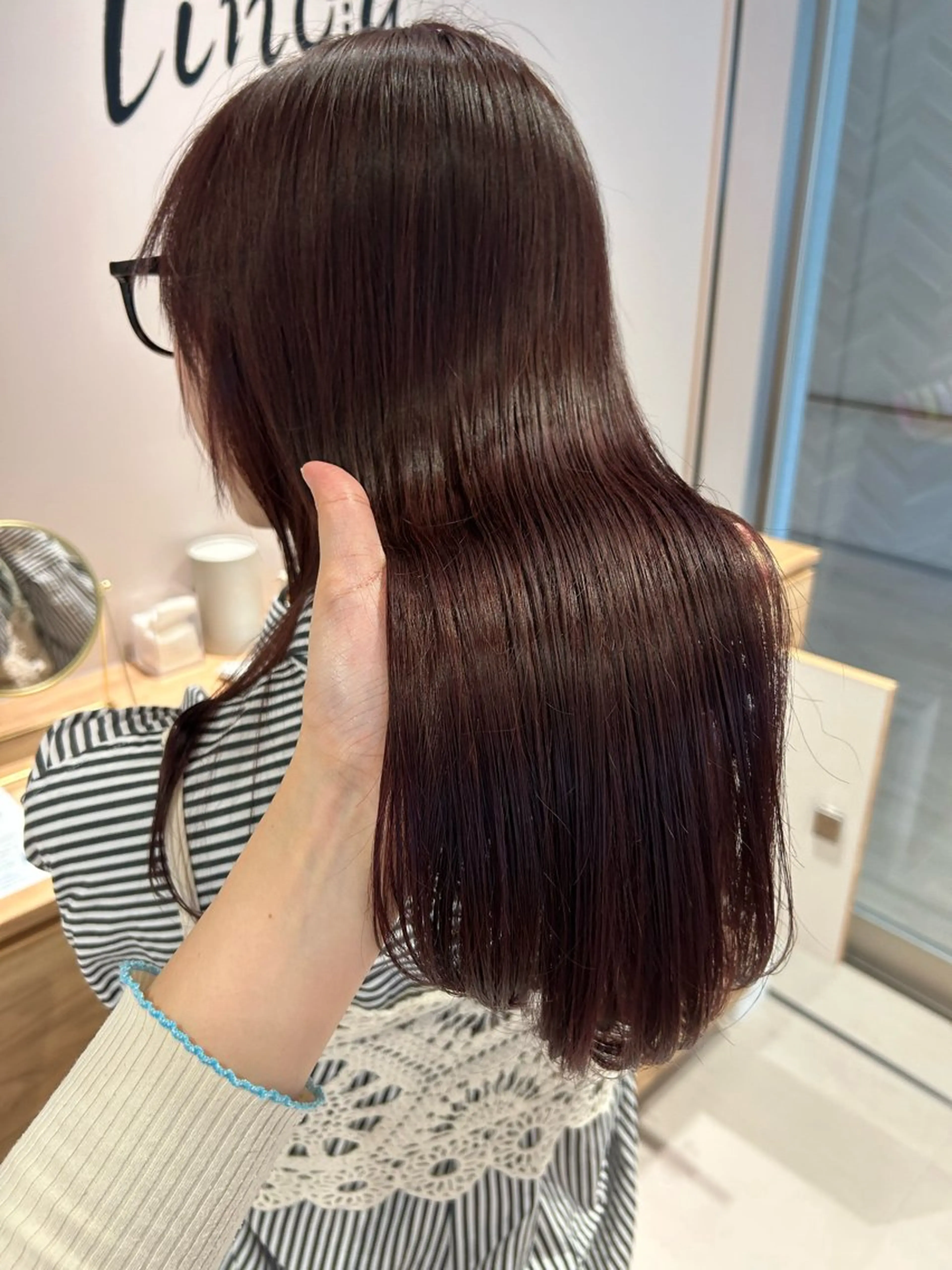 シャンプー＆ブロー＆リタッチの写真