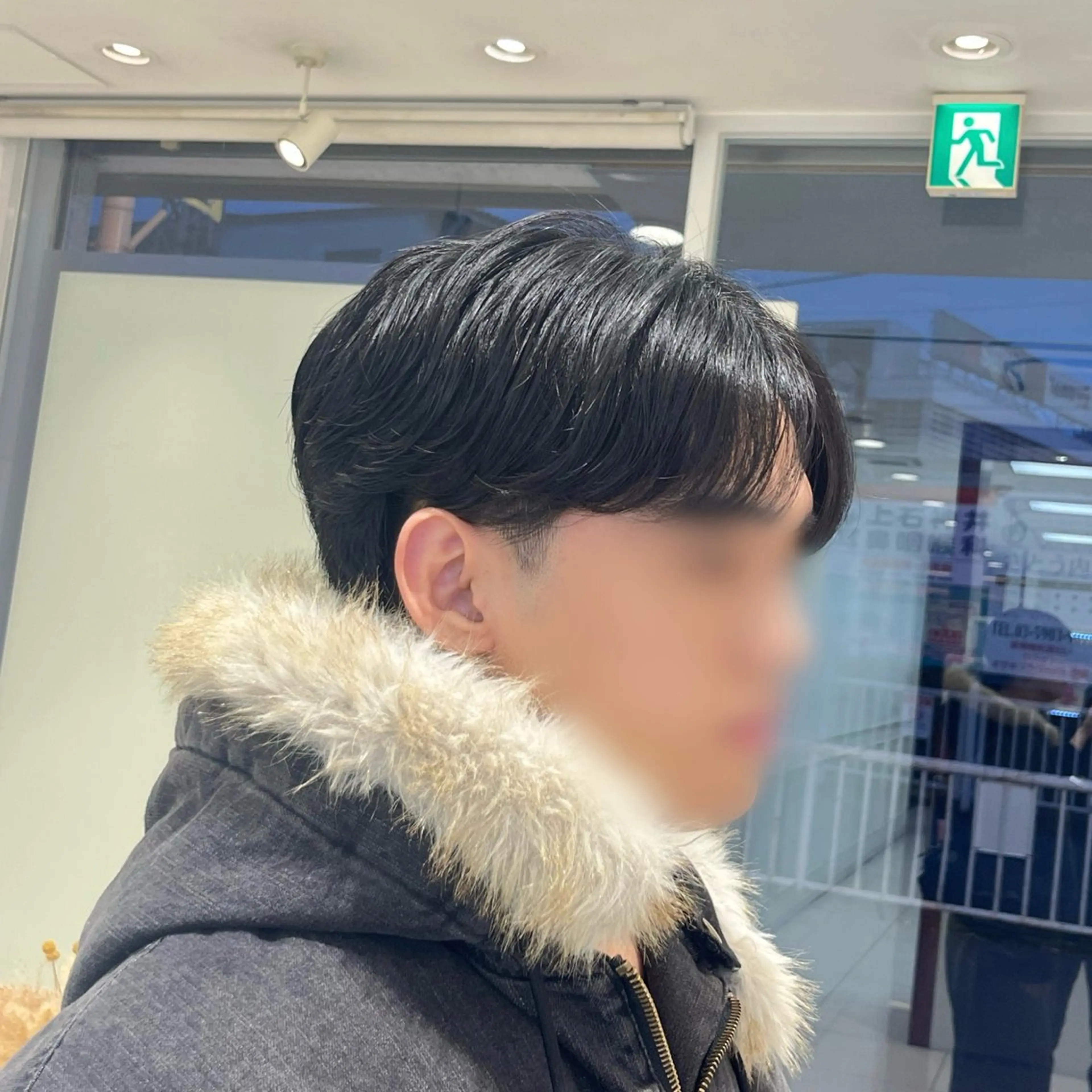 パーマ メンズ メンズパーマ ニュアンスパーマ カット パーマ 韓国･ワンホンヘア linon🐈‍⬛のヘアスタイル