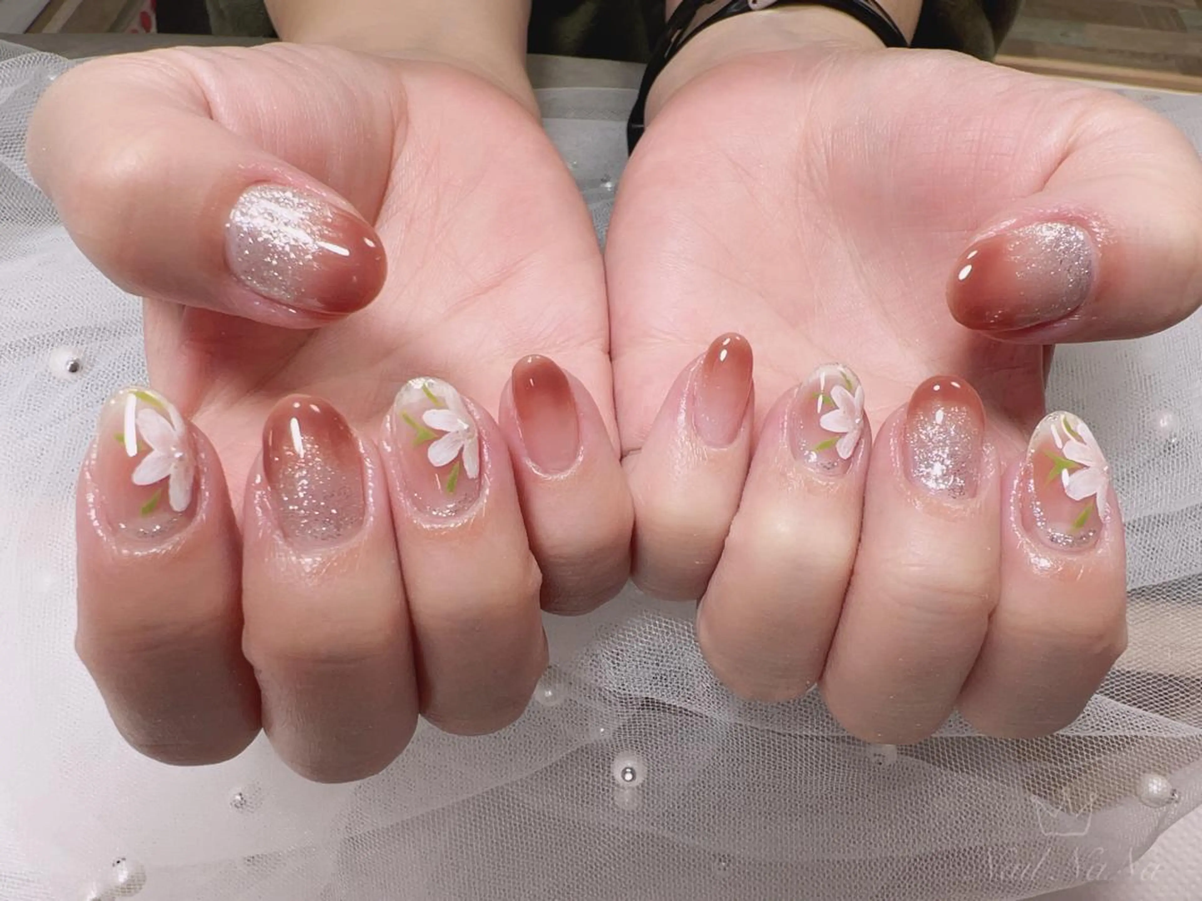 ショート カラー ネイル グラデーションカラー ピンクカラー グラデーション ピンク ハンドネイル Nail NaNaのネイルデザイン