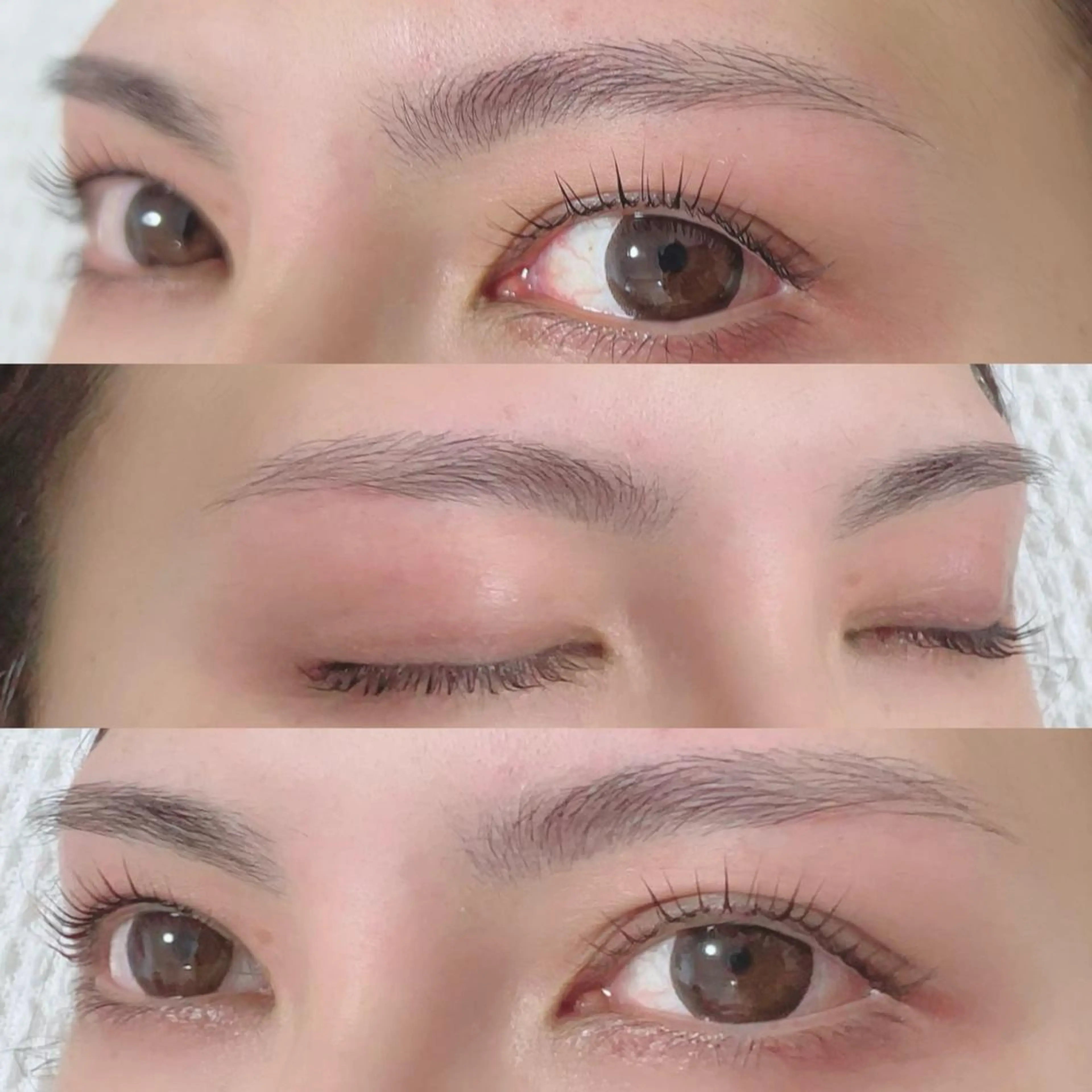 まつげパーマ（ラッシュ）＋美眉スタイリング🌟の写真