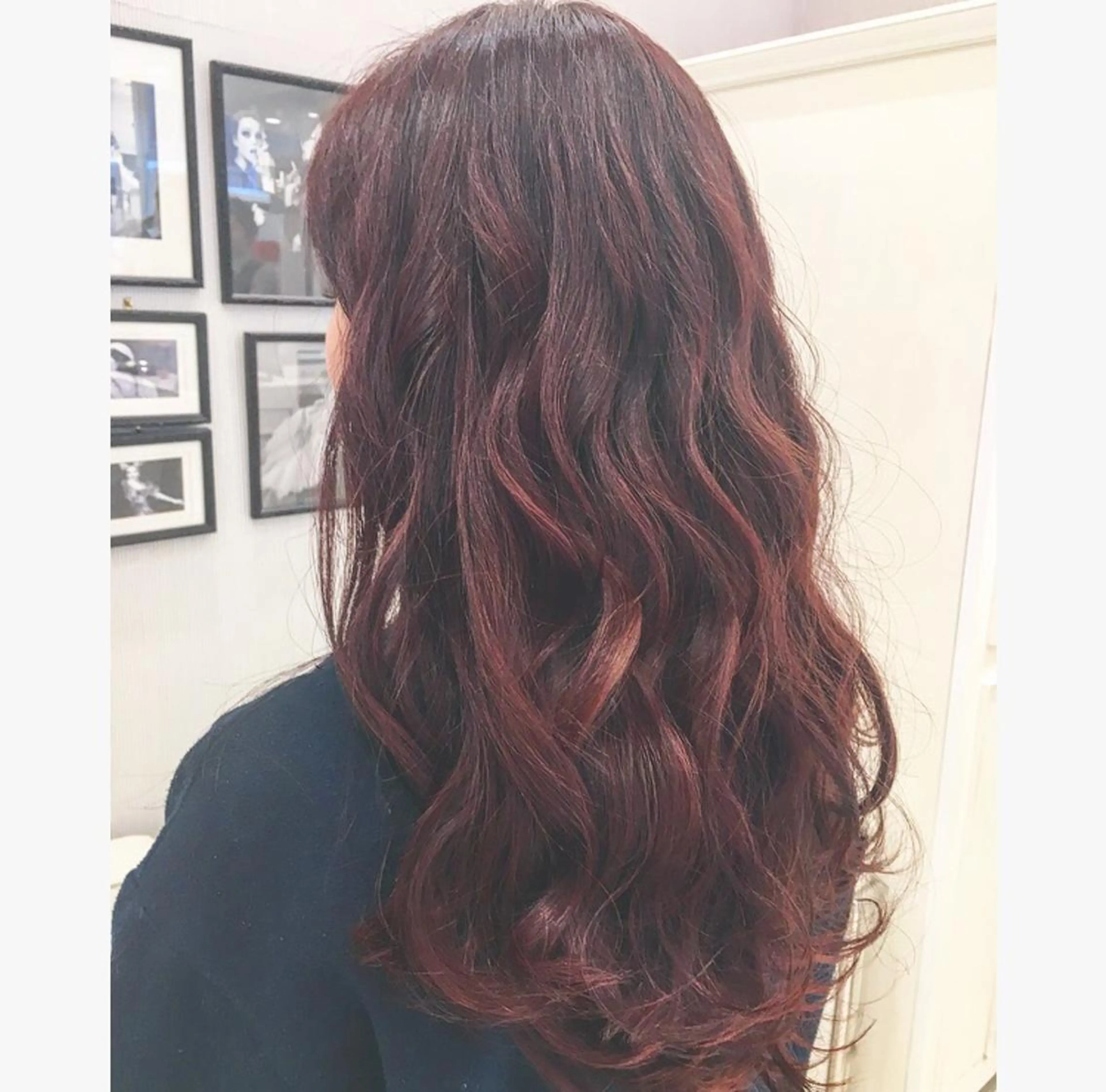 ロング カラー 💙美髪救世主💙 関華蓮のヘアスタイル