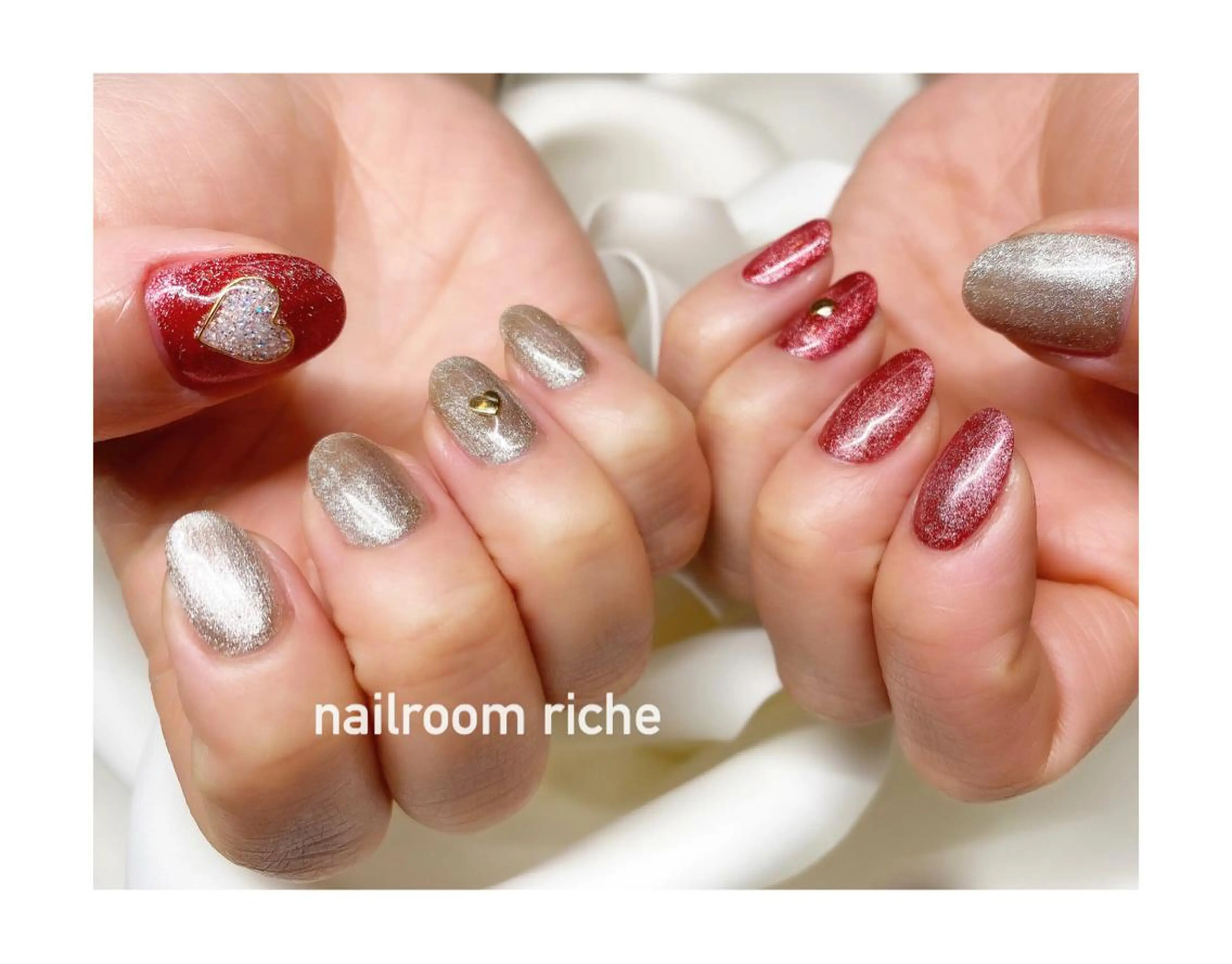ネイル ハンドネイル nailroom richeのネイルデザイン