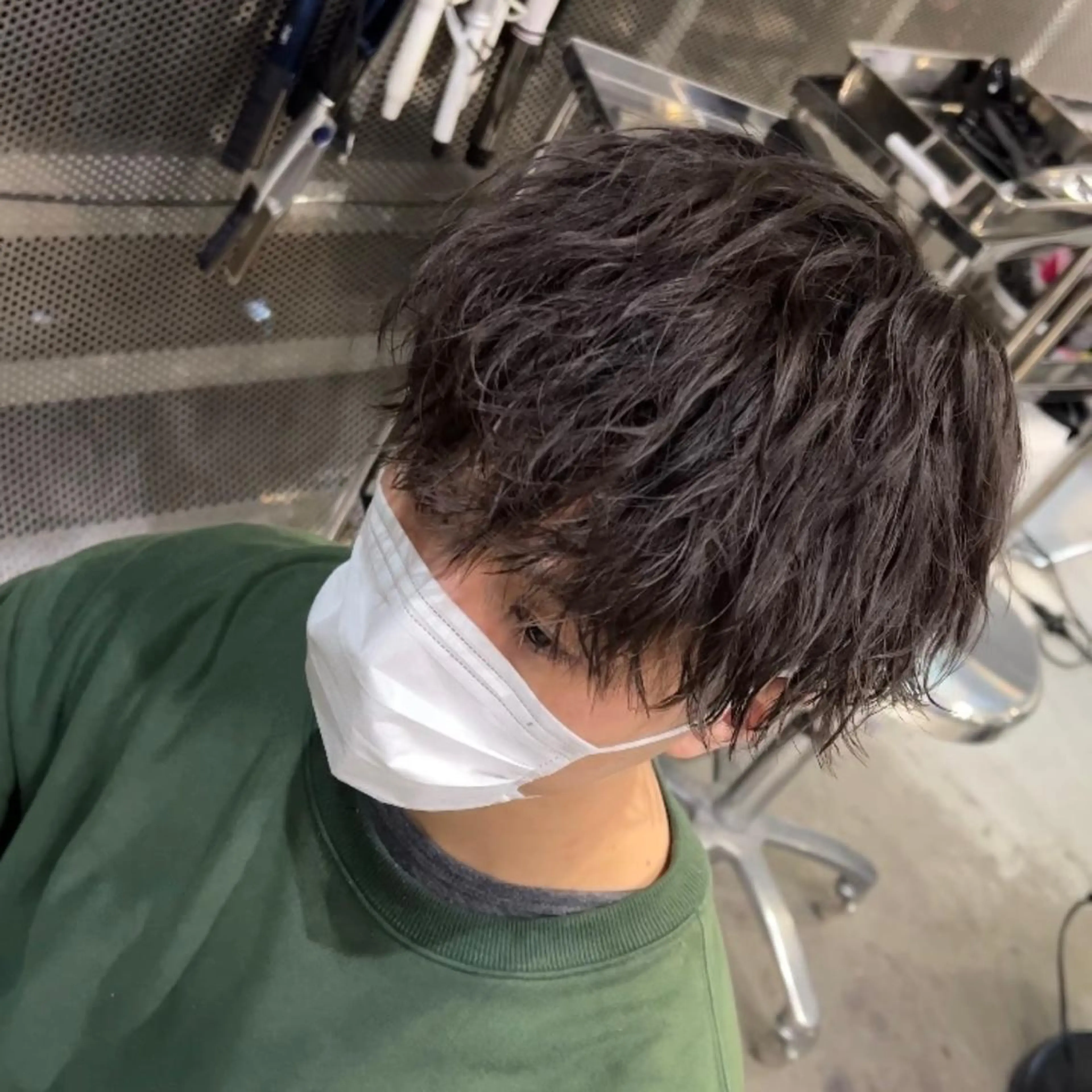 ショート パーマ メンズ メンズパーマ カット パーマ Rea men's 原宿所属・藤井優大 店舗異動しましたのその他イメージ