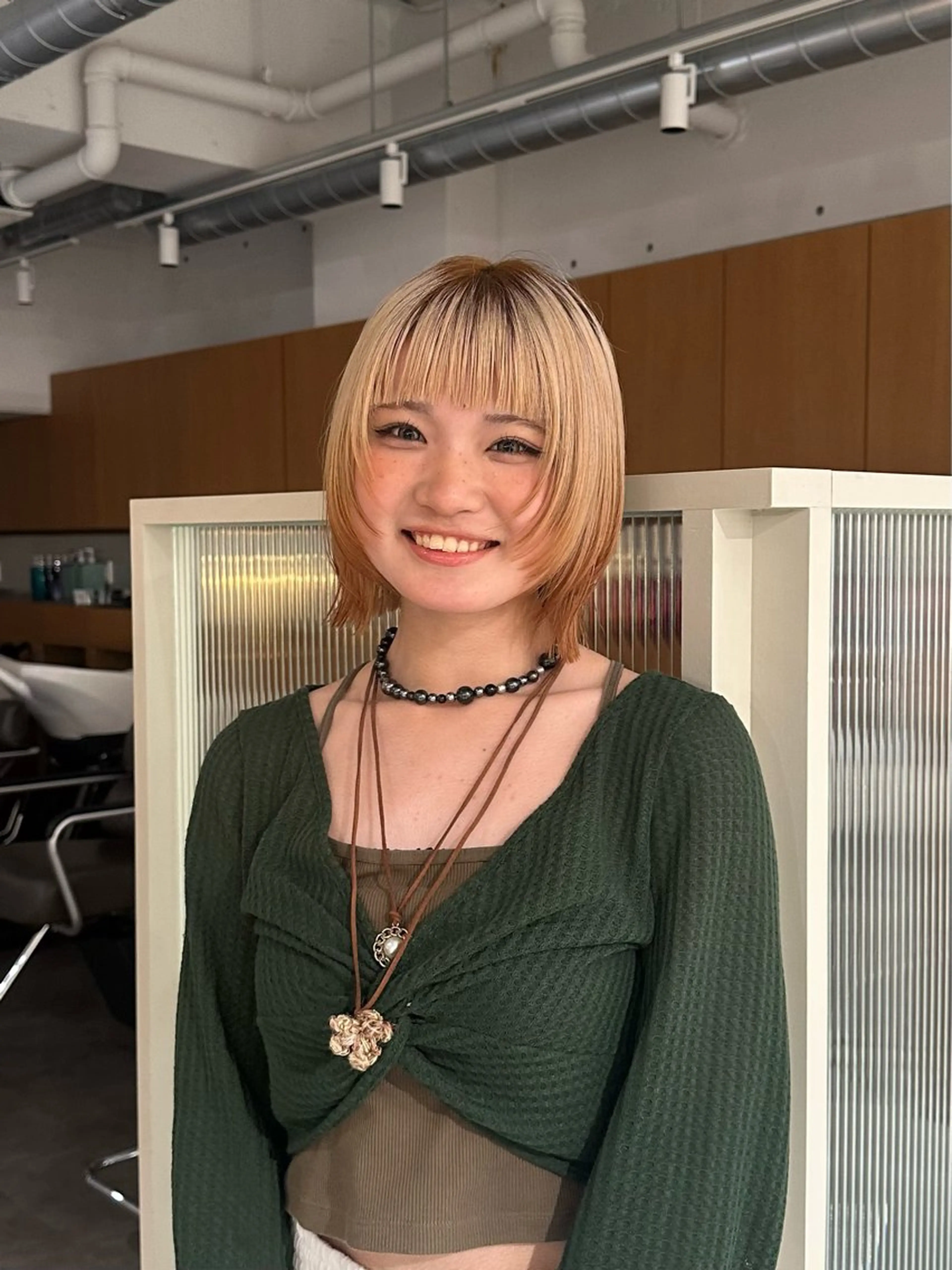 ミディアム RUNA⭐️レイヤー /ボブ/似合わせ⭐️のヘアスタイル